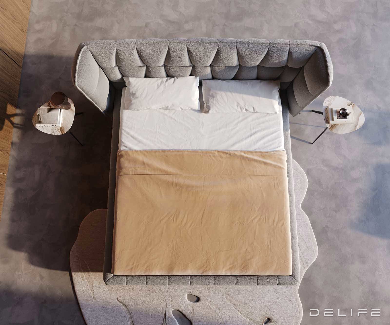 Okvir Kreveta Capujo, Materijal: Boucle