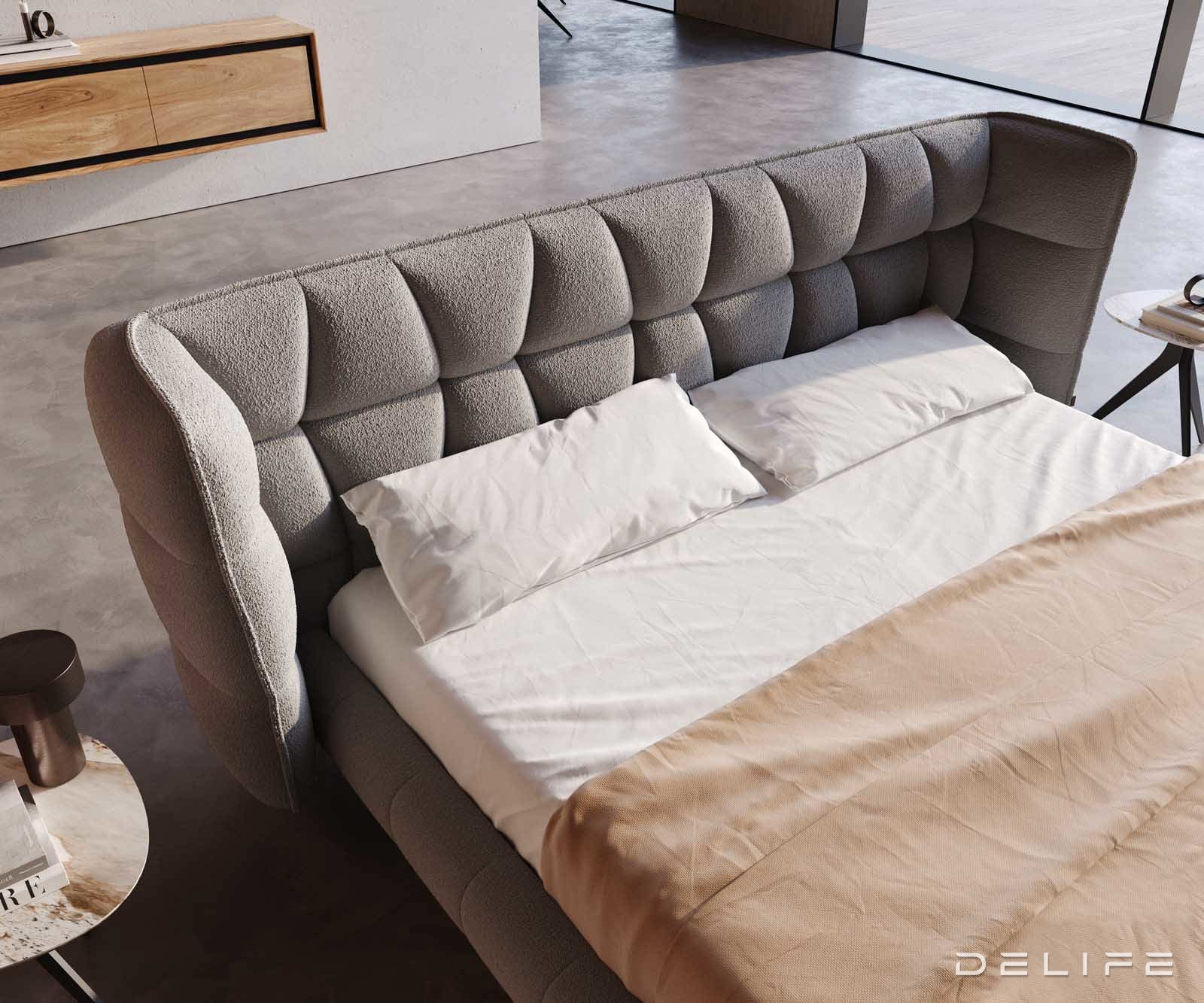 Okvir Kreveta Capujo, Materijal: Boucle