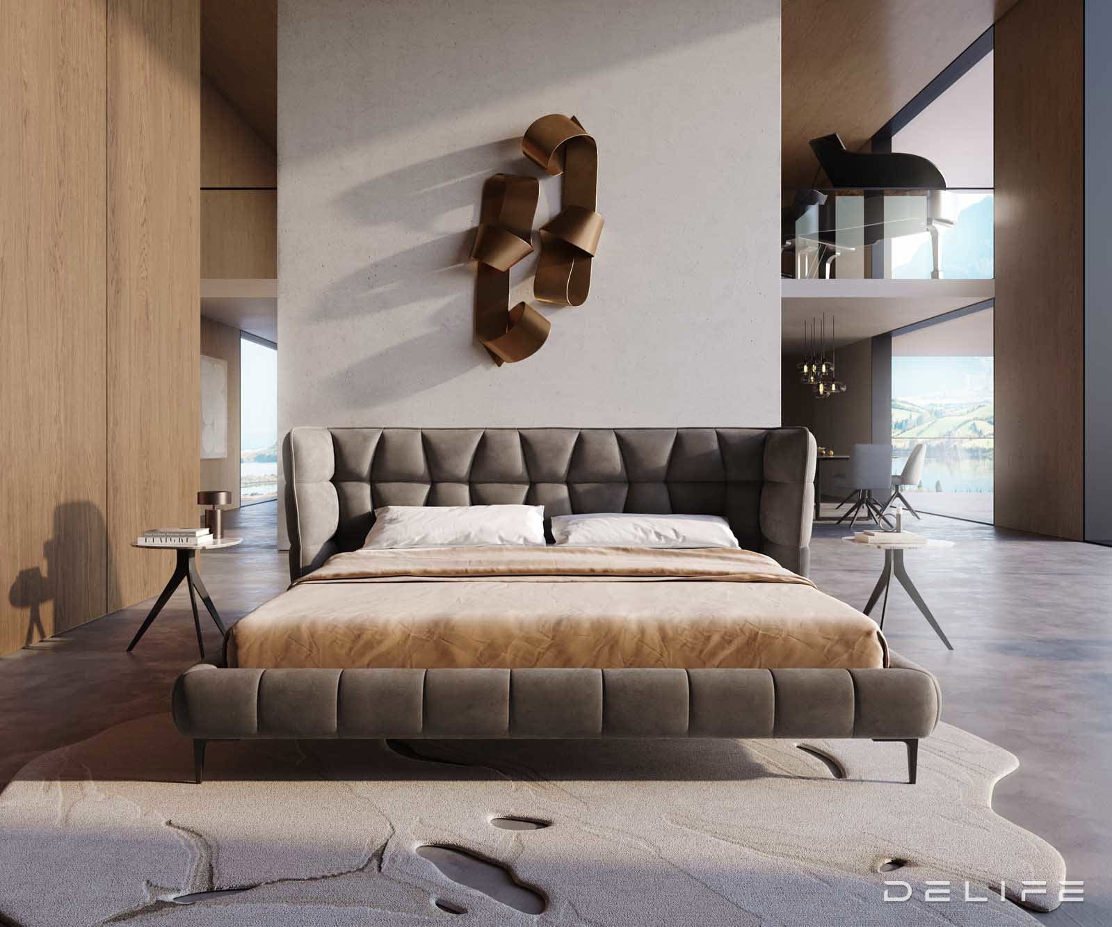 Okvir Kreveta Capujo, Materijal: Mikrofibra