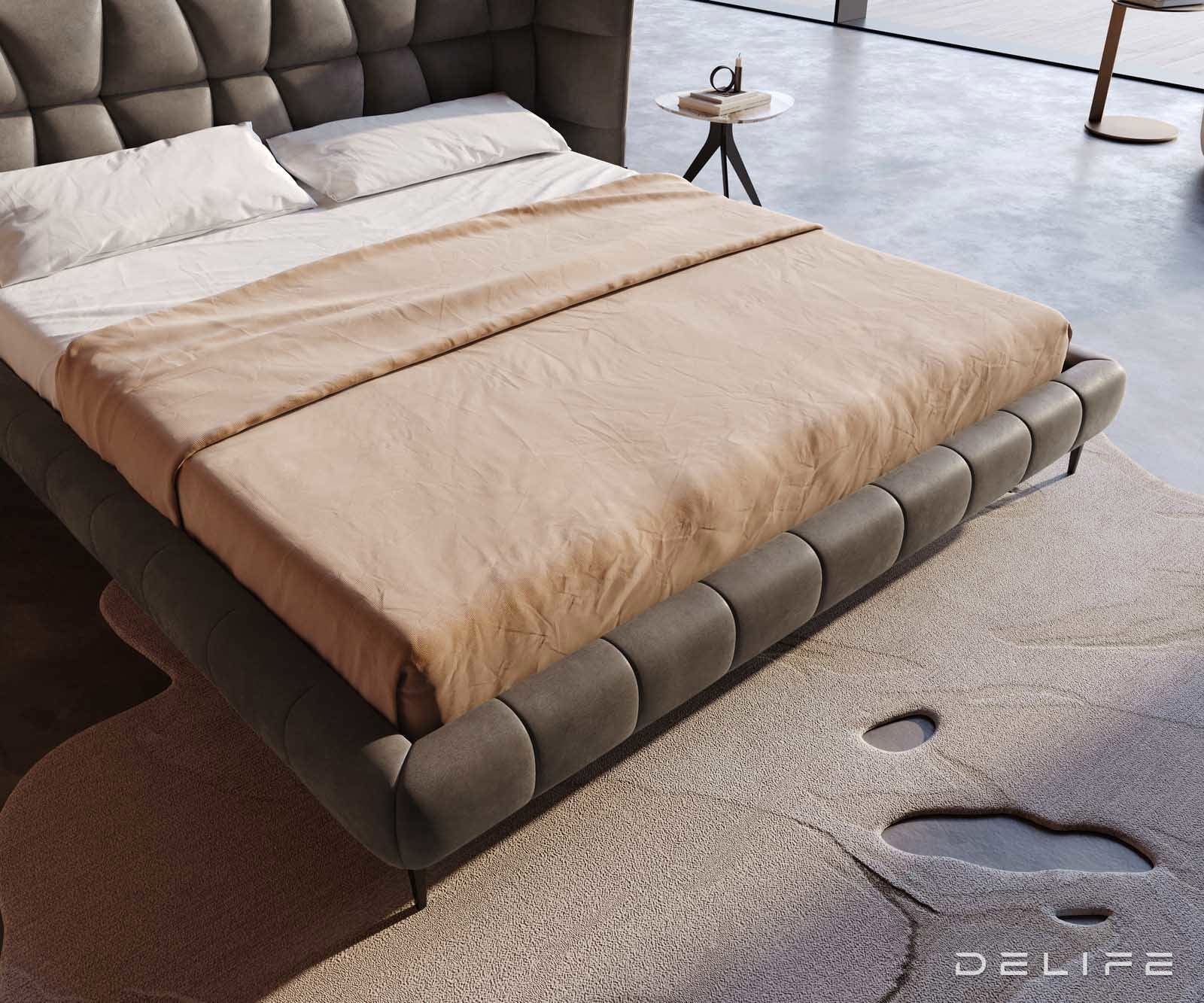 Okvir Kreveta Capujo, Materijal: Mikrofibra