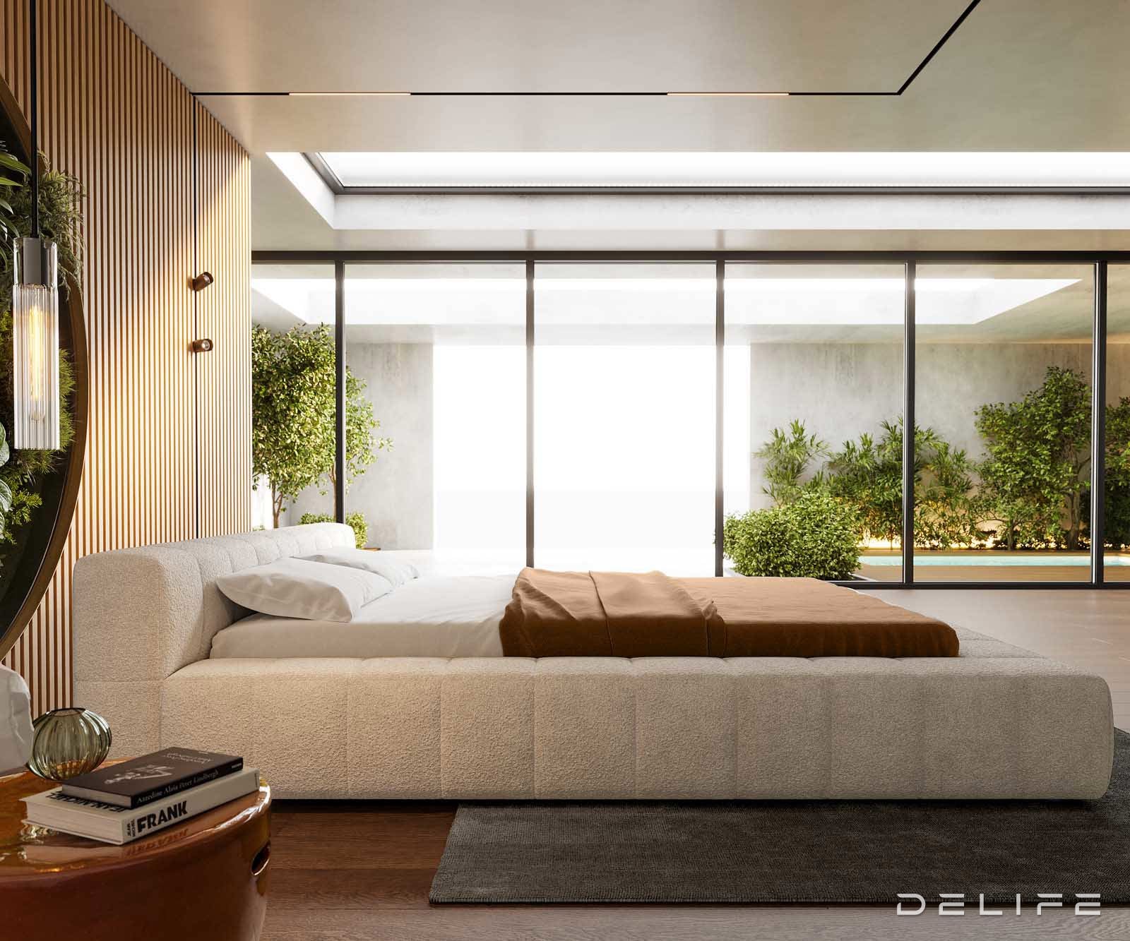 Okvir Kreveta Espazio, Materijal: Boucle