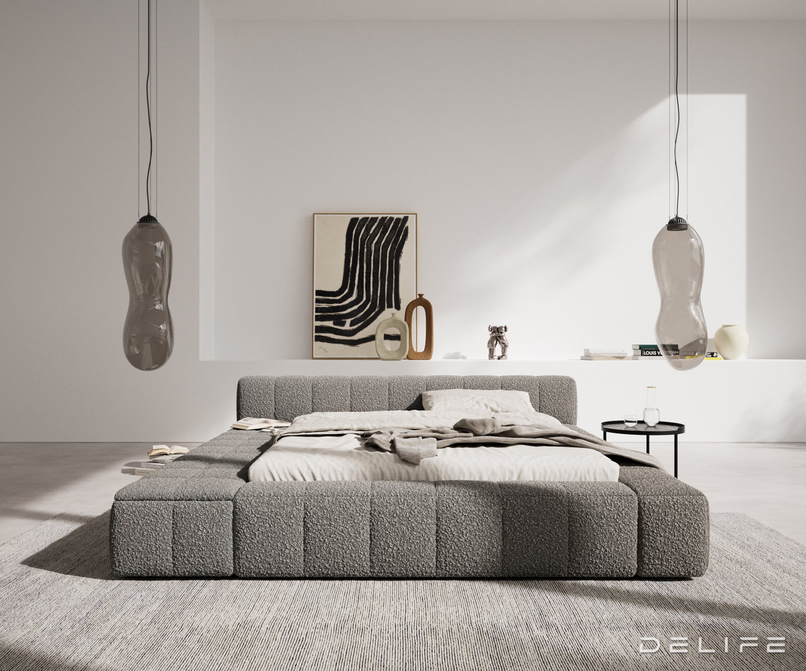 Okvir Kreveta Espazio, Materijal: Boucle