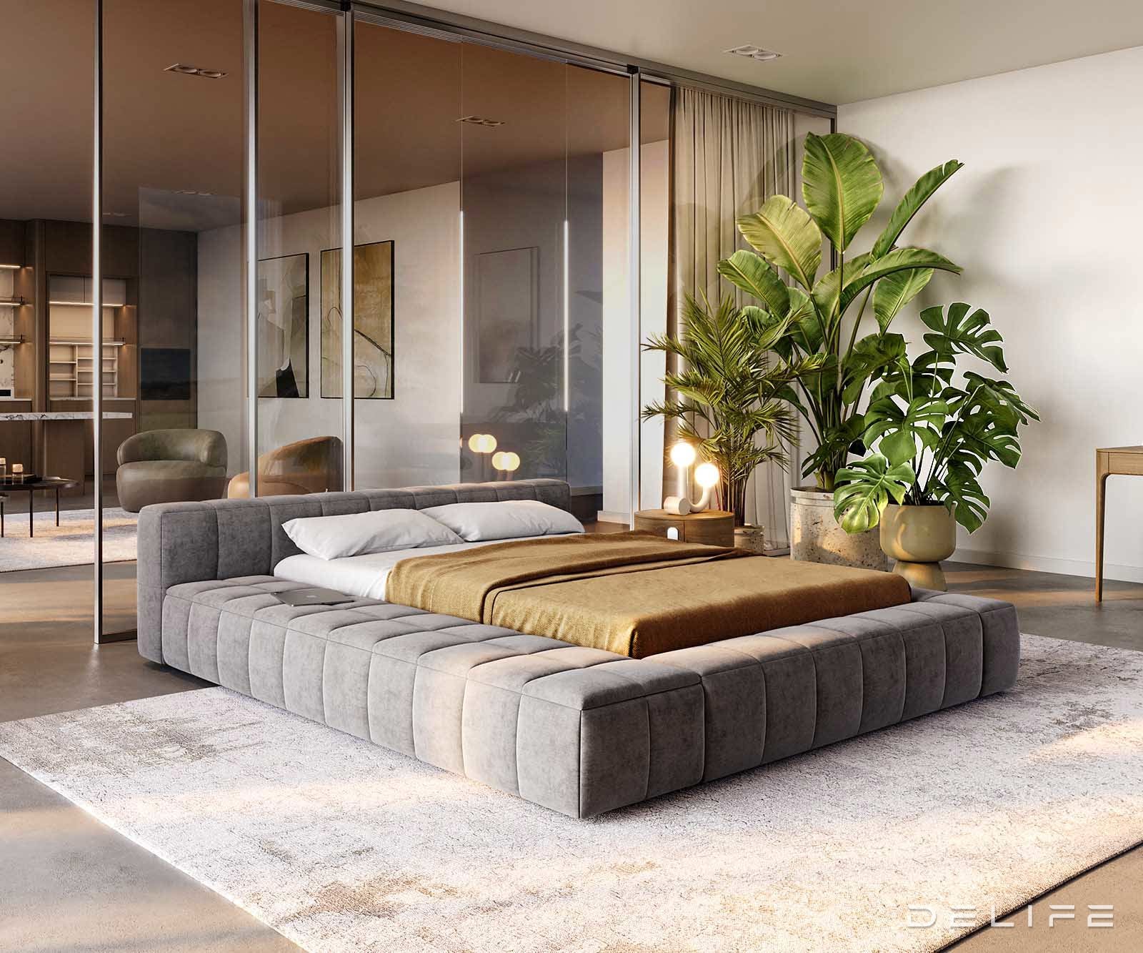 Okvir Kreveta Espazio, Materijal: Mikrofibra