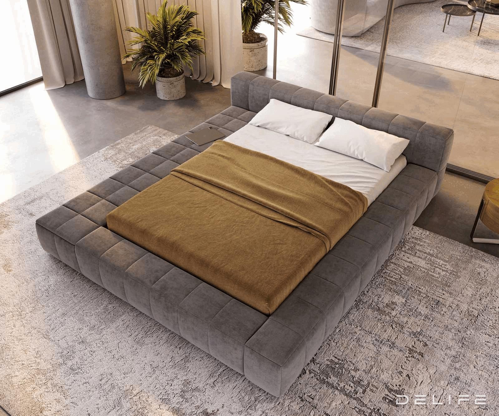 Okvir Kreveta Espazio, Materijal: Mikrofibra