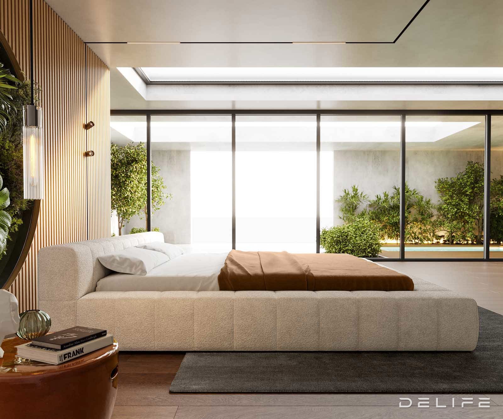 Okvir Kreveta Espazio, Materijal: Boucle