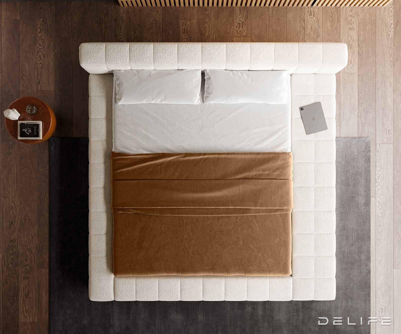 Okvir Kreveta Espazio, Materijal: Boucle