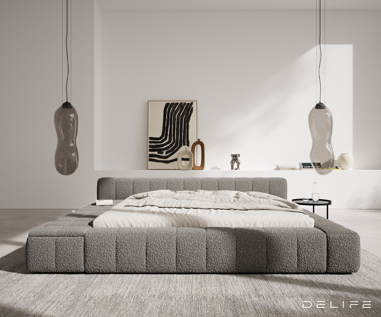 Okvir Kreveta Espazio, Materijal: Boucle