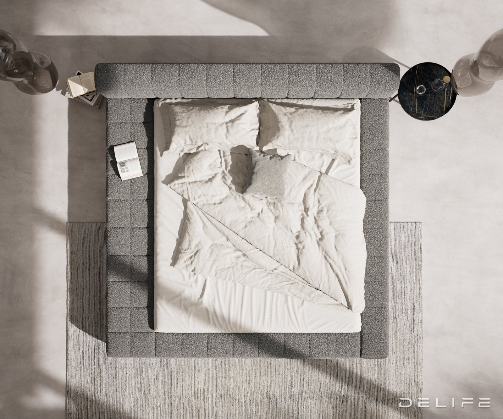 Okvir Kreveta Espazio, Materijal: Boucle