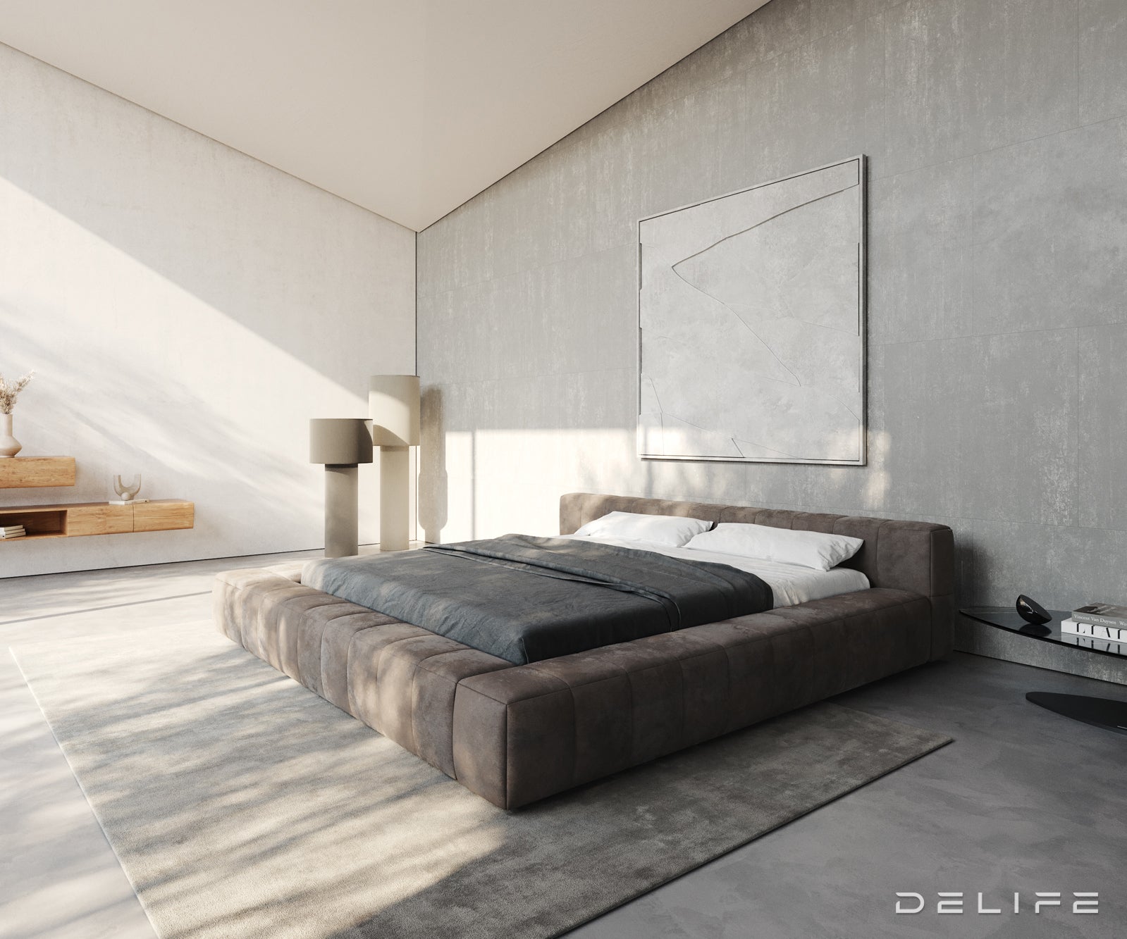 Okvir Kreveta Espazio, Materijal: Mikrofibra