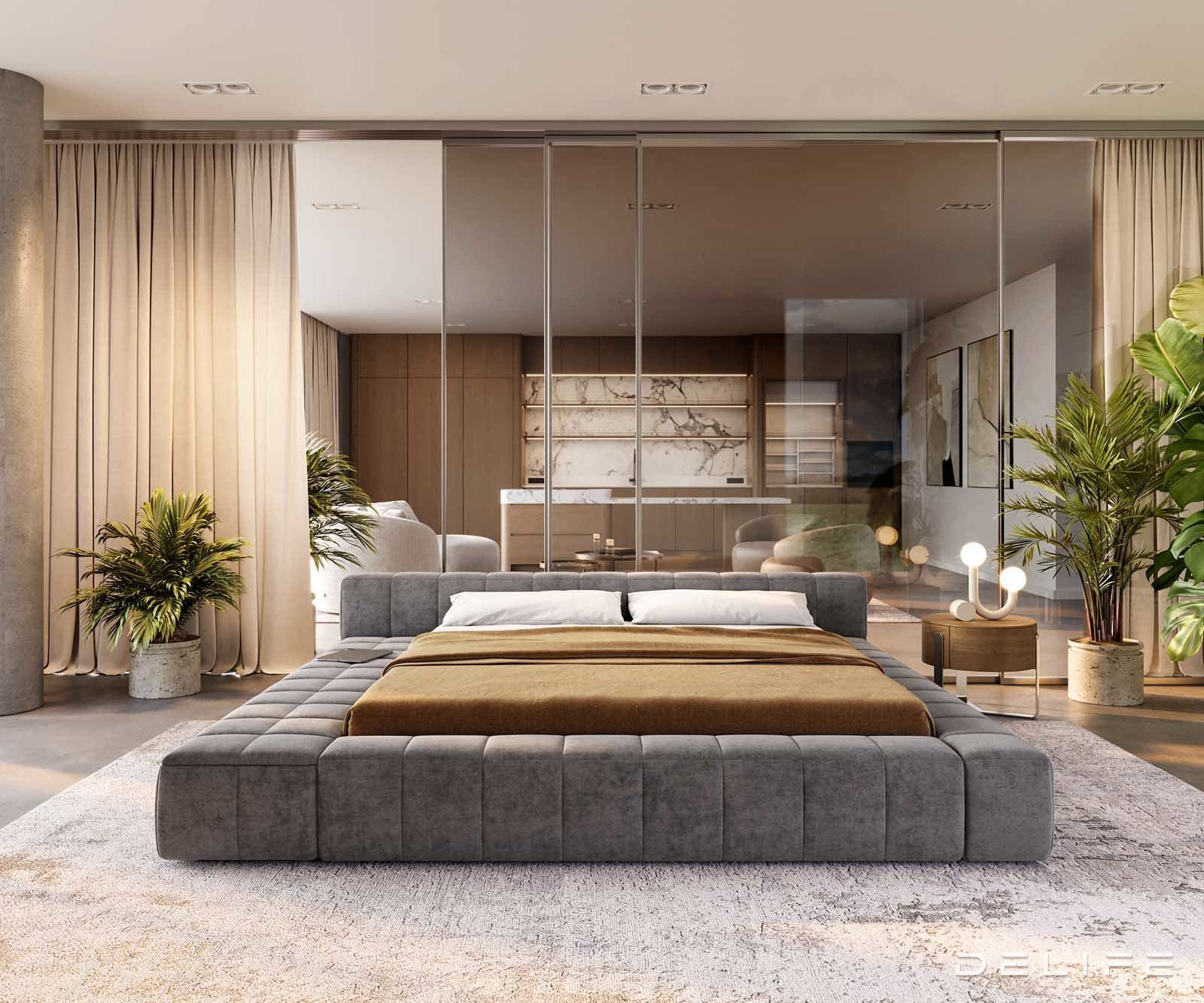 Okvir Kreveta Espazio, Materijal: Mikrofibra