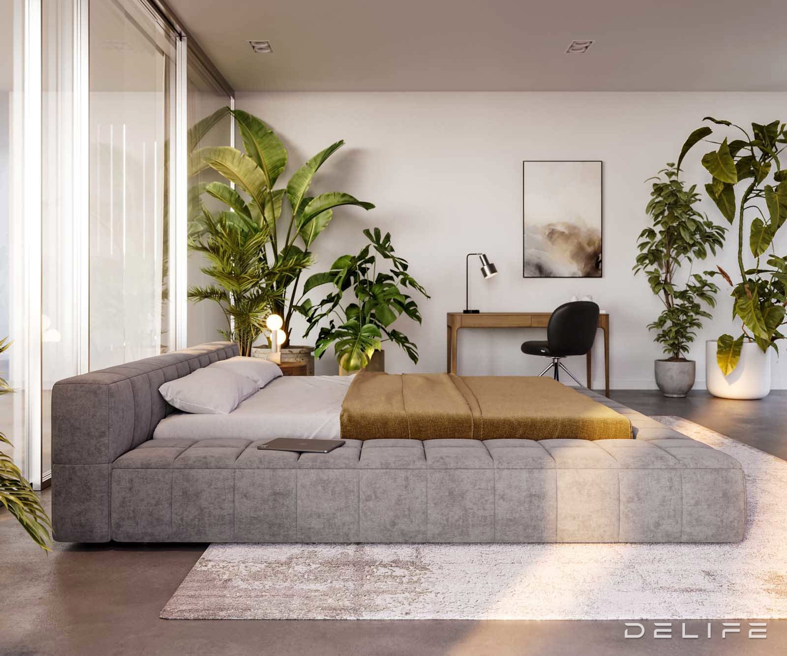 Okvir Kreveta Espazio, Materijal: Mikrofibra