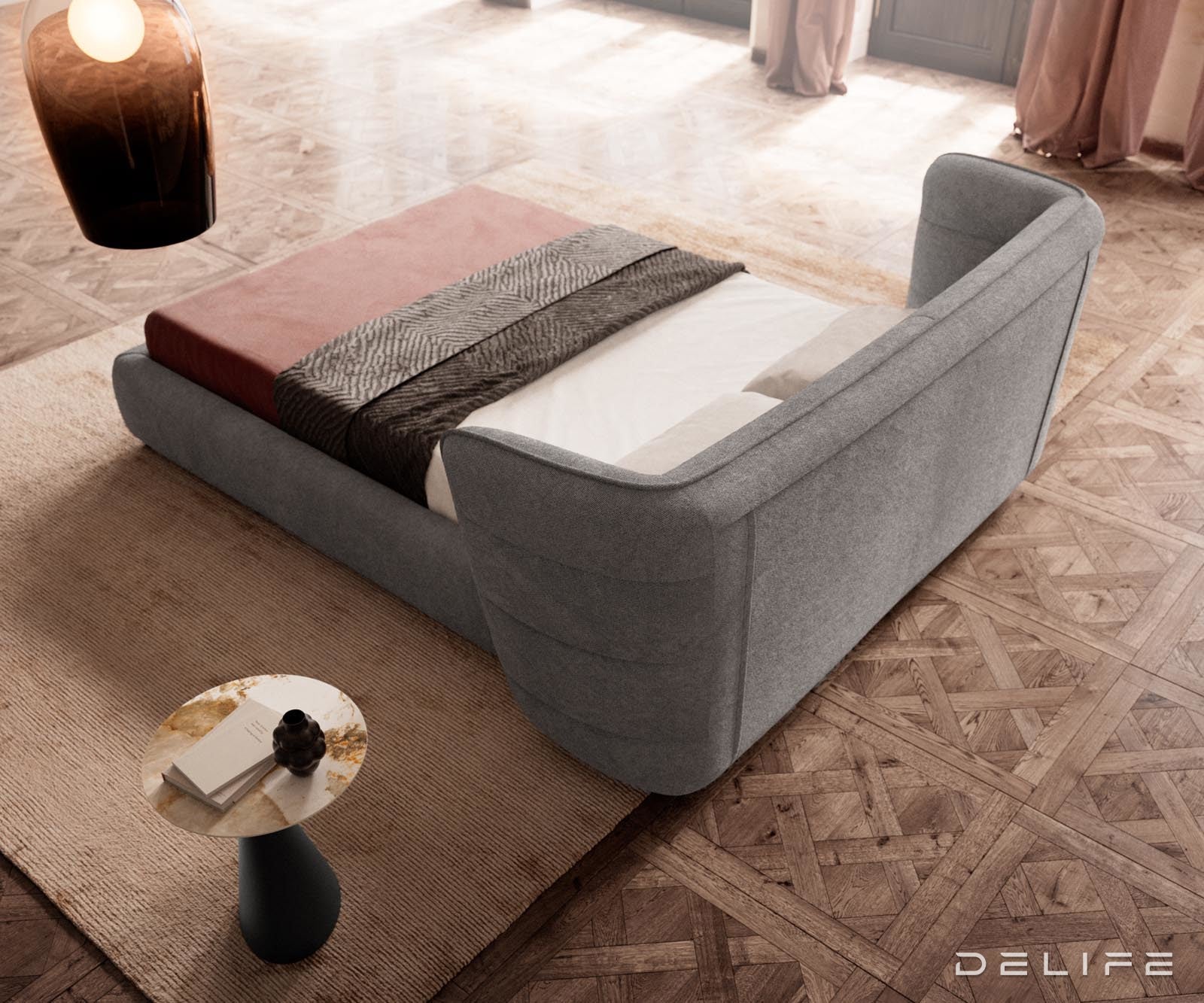 Okvir Kreveta Simea, Materijal: Mikrofibra