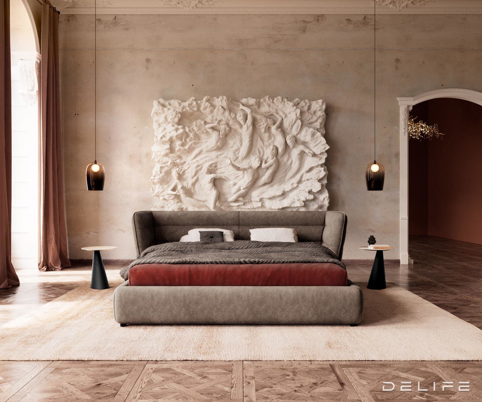 Okvir Kreveta Simea, Materijal: Mikrofibra