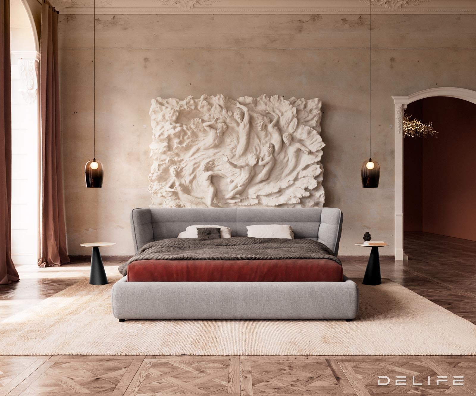 Okvir Kreveta Simea, Materijal: Mikrofibra