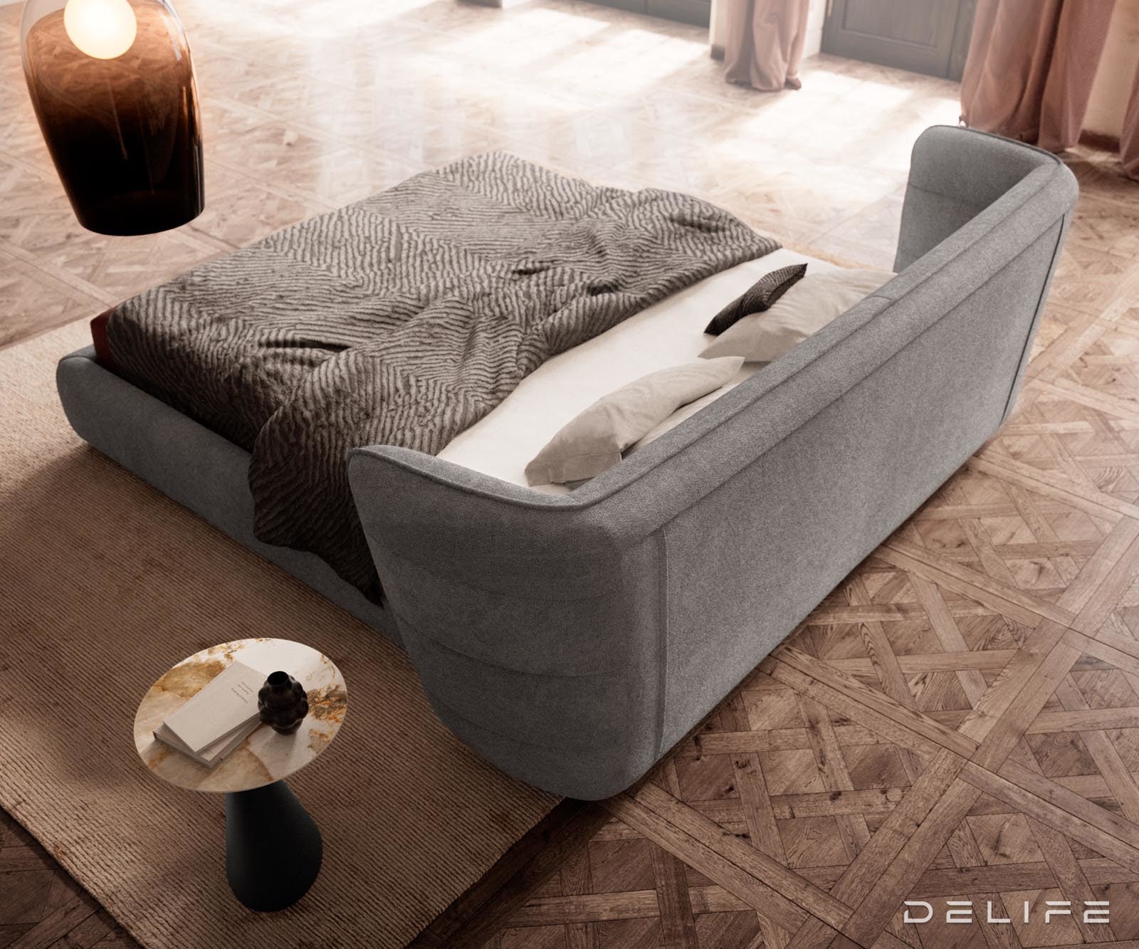 Okvir Kreveta Simea, Materijal: Mikrofibra