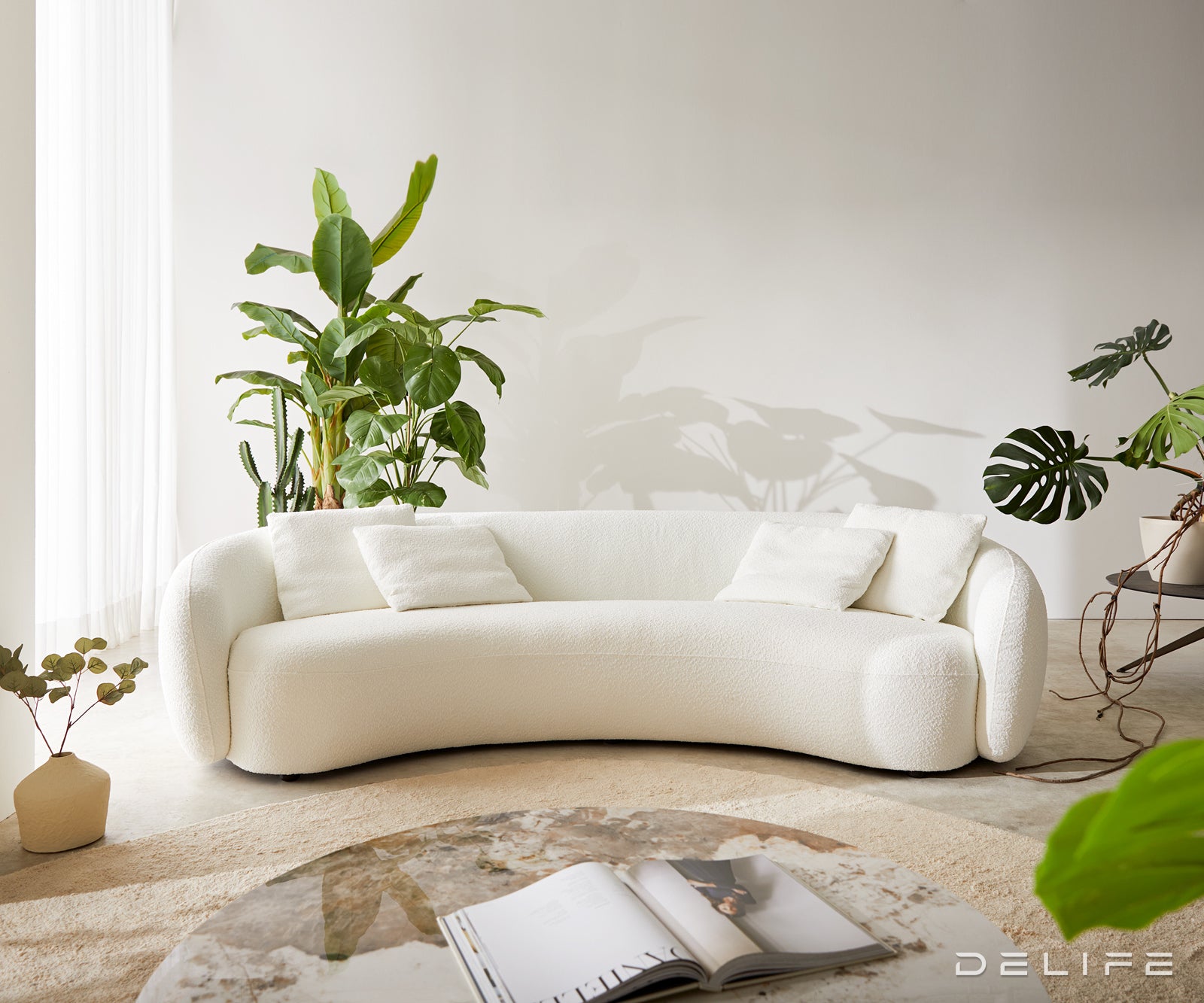 Sofa Larna 260x125cm, Materijal: Boucle