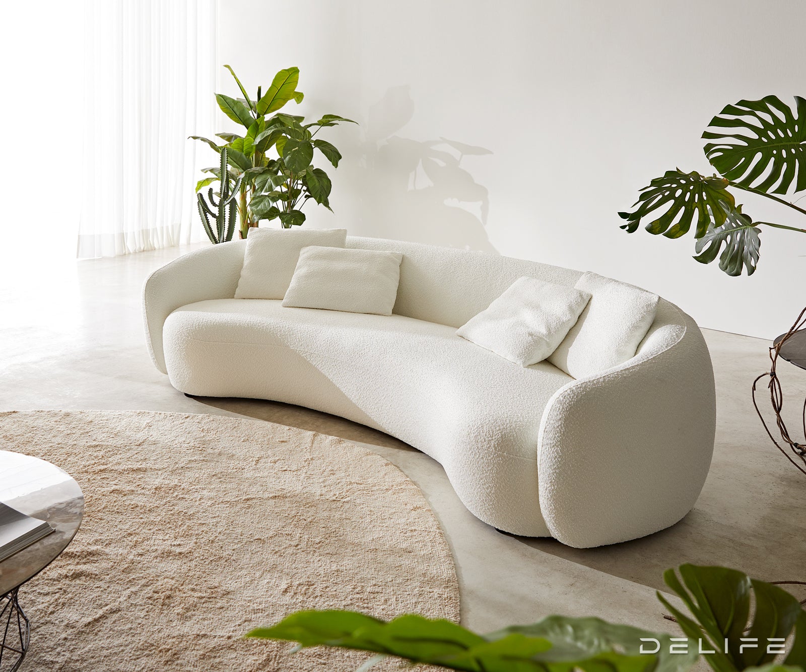 Sofa Larna 260x125cm, Materijal: Boucle