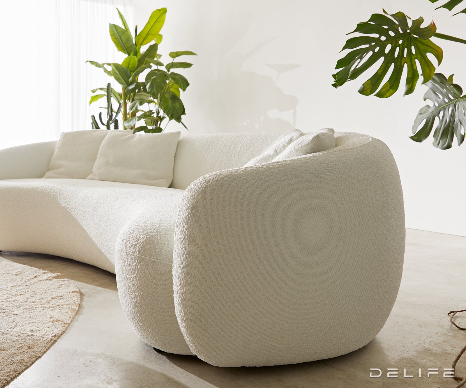 Sofa Larna 260x125cm, Materijal: Boucle