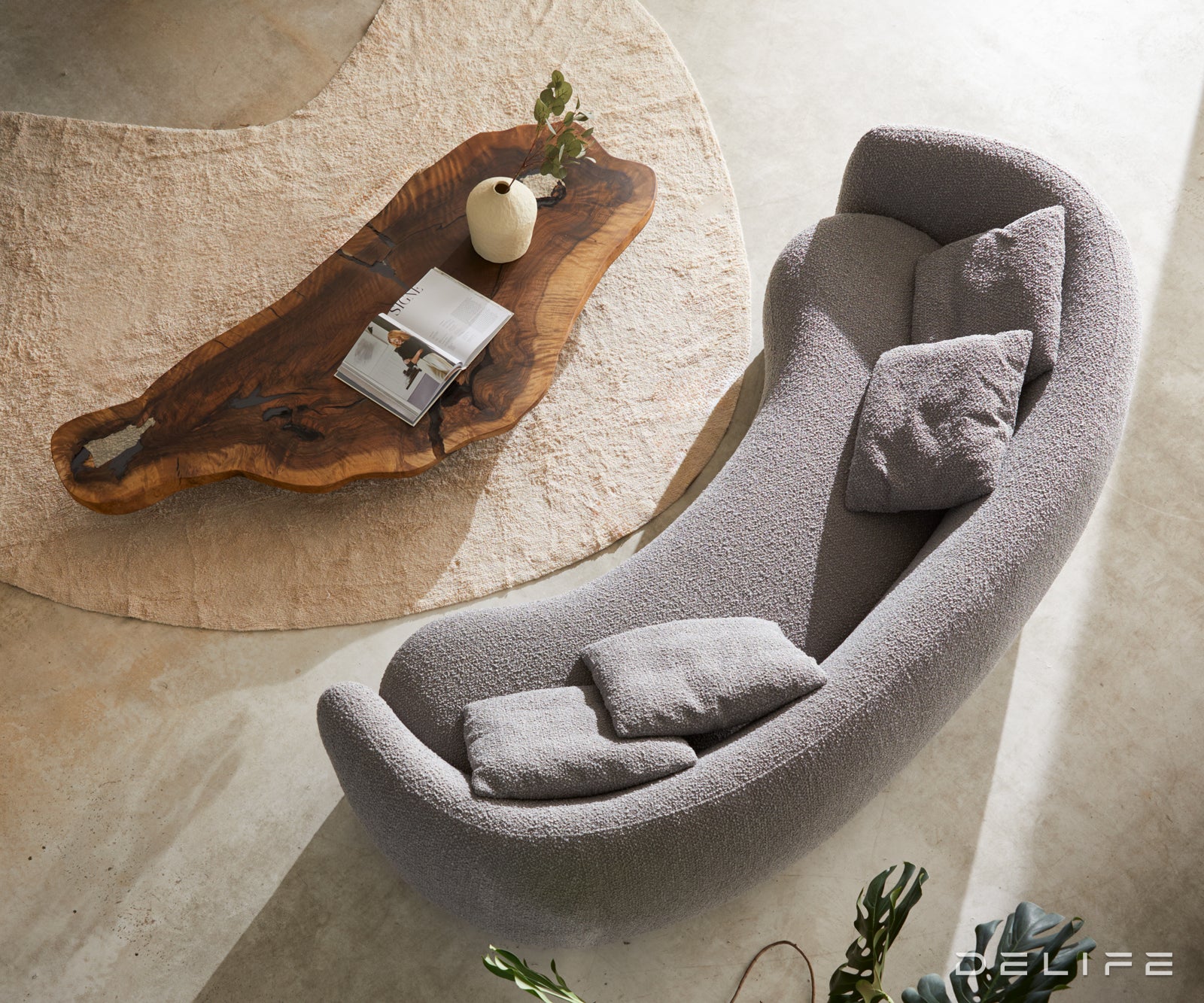 Sofa Larna 260x125cm, Materijal: Boucle