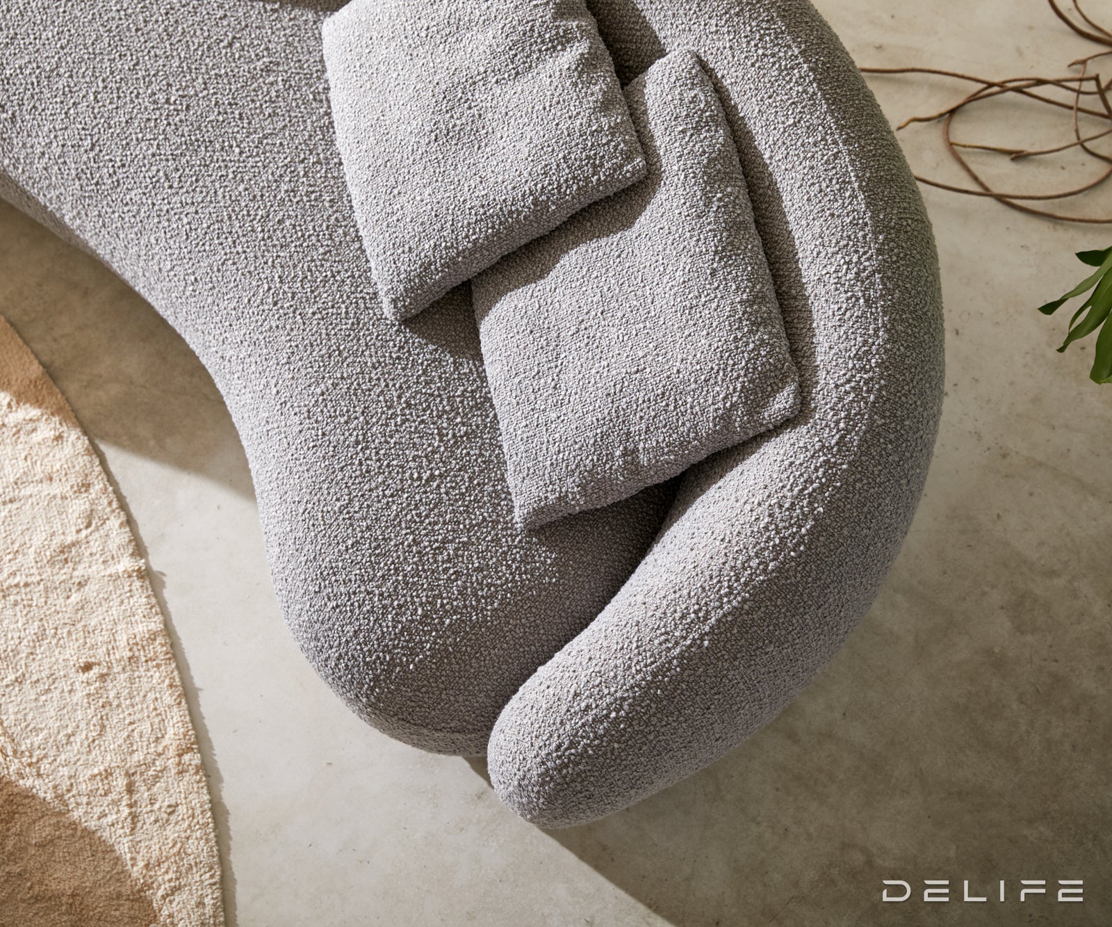 Sofa Larna 260x125cm, Materijal: Boucle