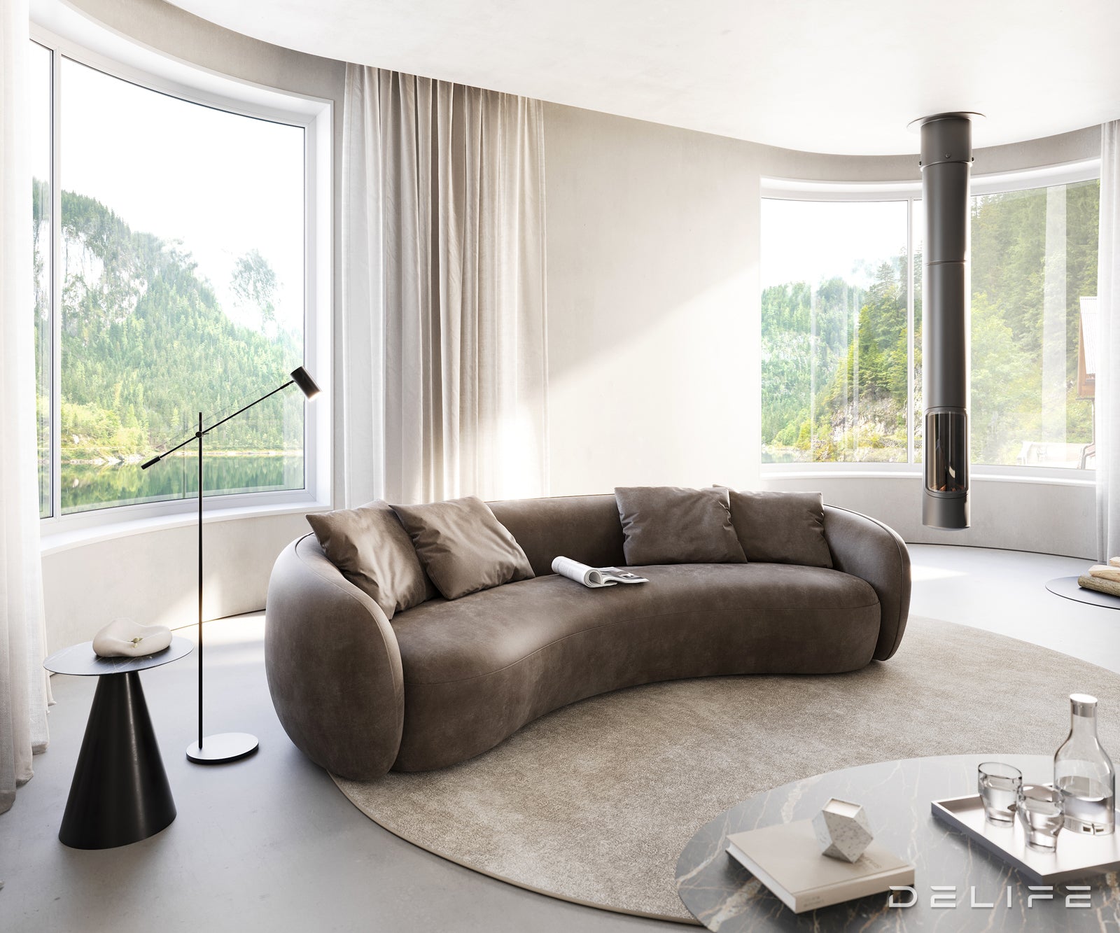 Sofa Larna 260x125cm, Materijal: Mikrofibra