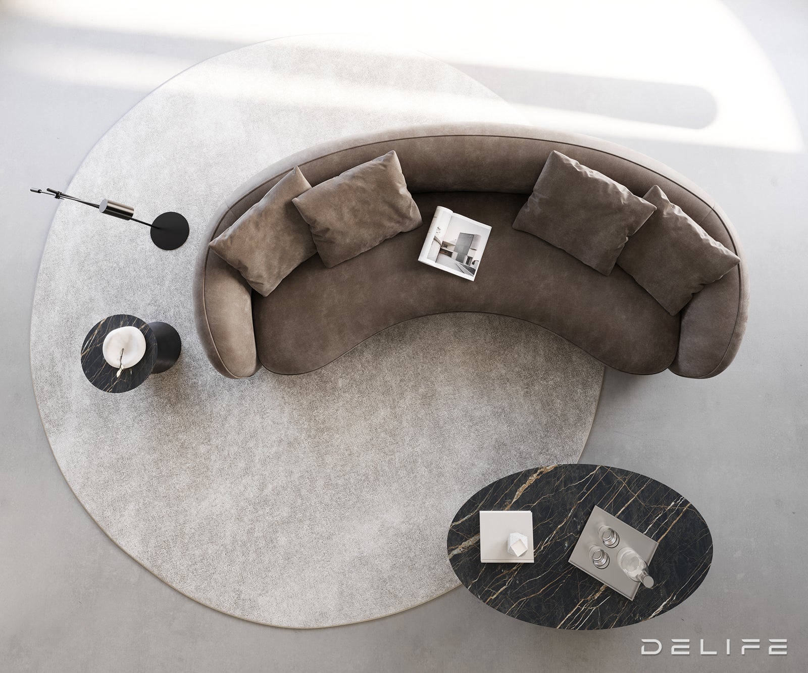 Sofa Larna 260x125cm, Materijal: Mikrofibra