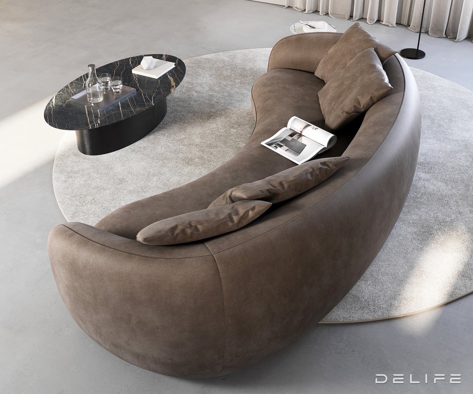 Sofa Larna 260x125cm, Materijal: Mikrofibra