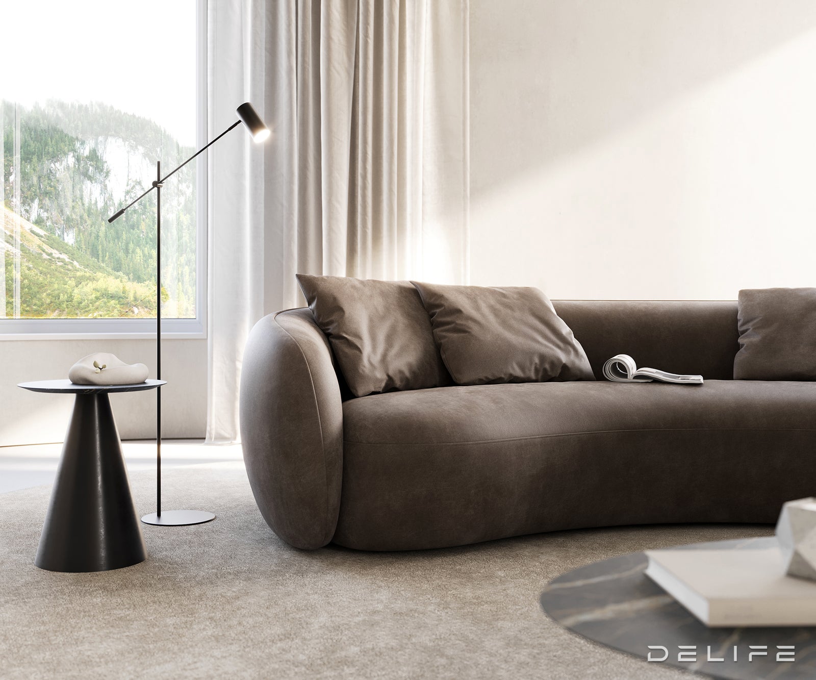 Sofa Larna 260x125cm, Materijal: Mikrofibra