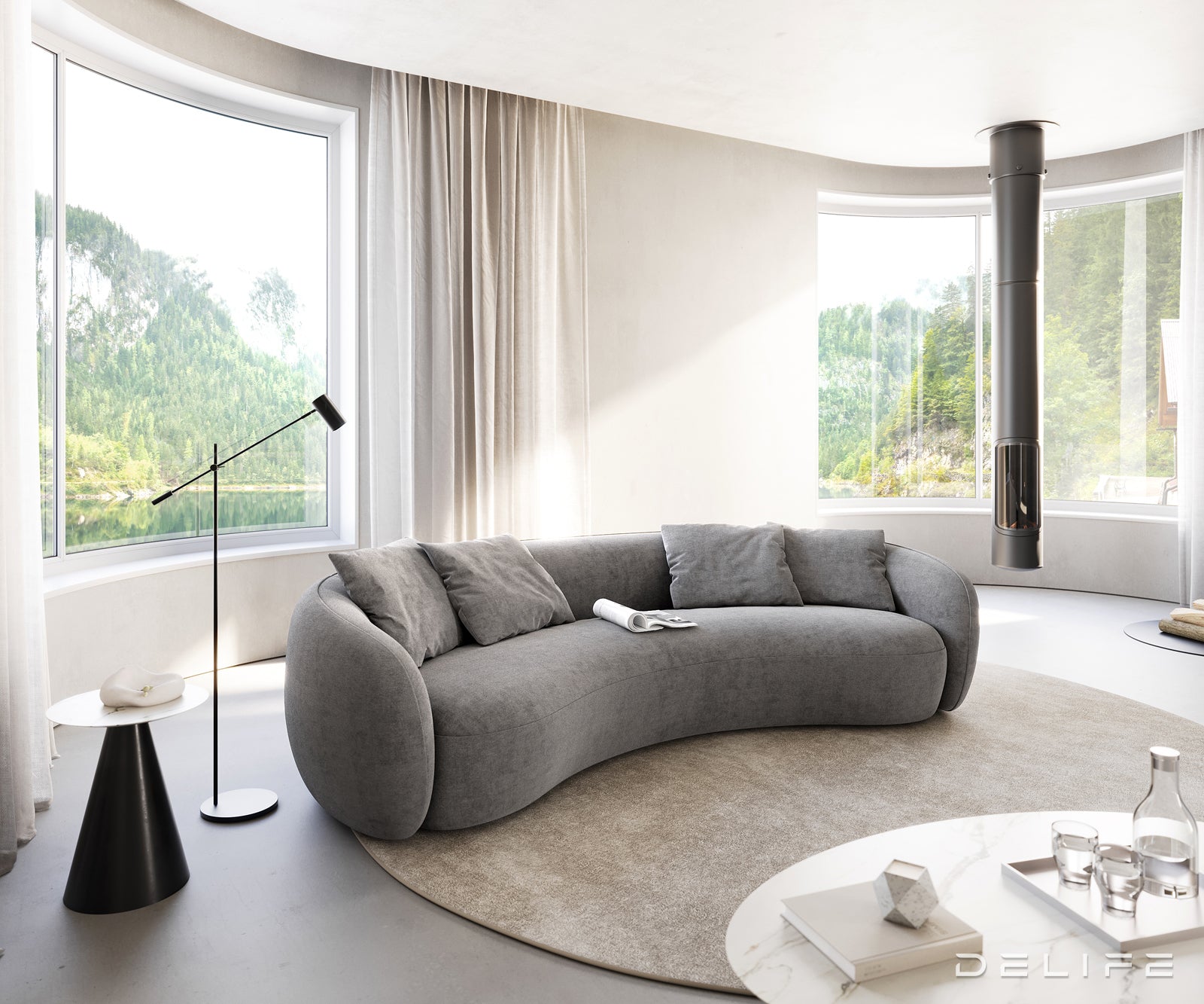 Sofa Larna 260x125cm, Materijal: Mikrofibra