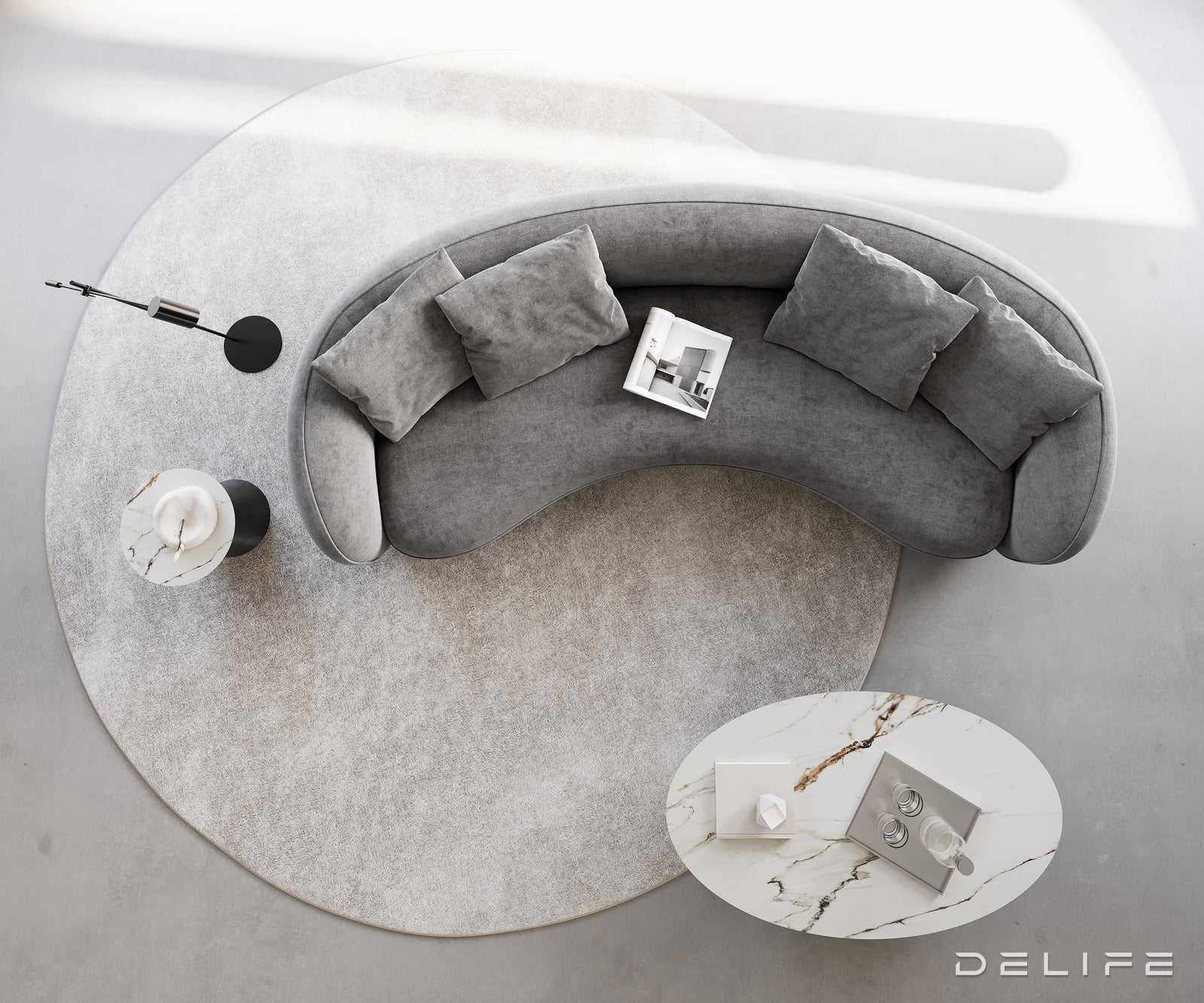 Sofa Larna 260x125cm, Materijal: Mikrofibra