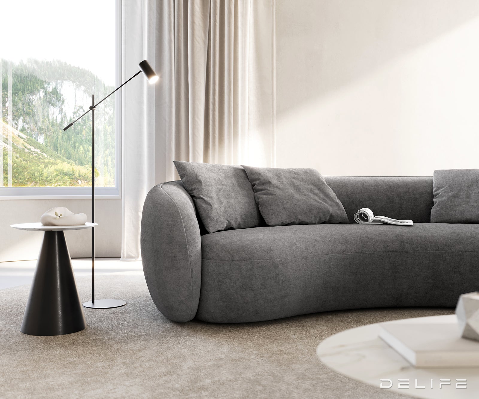 Sofa Larna 260x125cm, Materijal: Mikrofibra