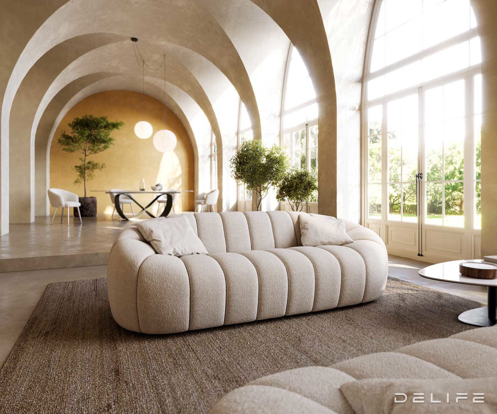 Sofa Finola 220x91cm, Materijal: Boucle