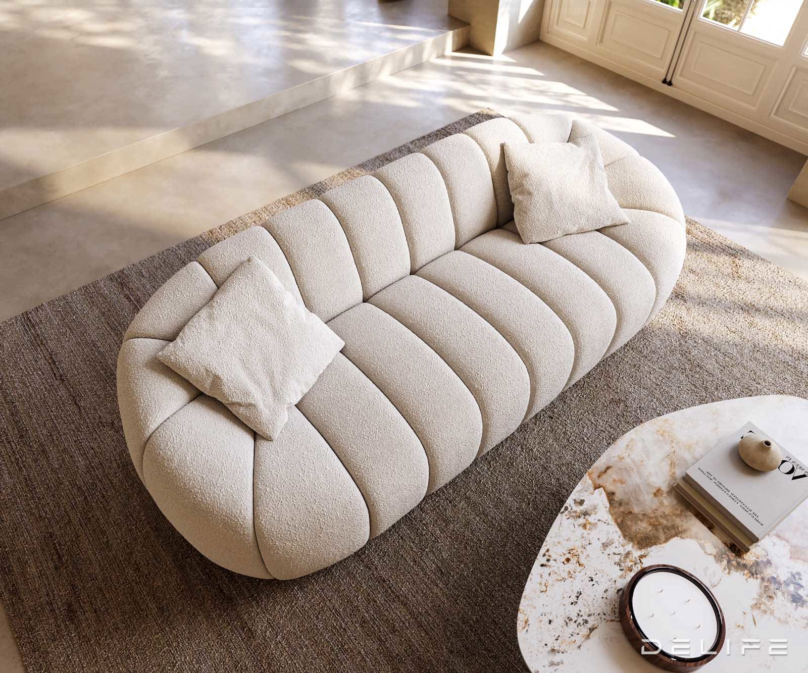 Sofa Finola 220x91cm, Materijal: Boucle