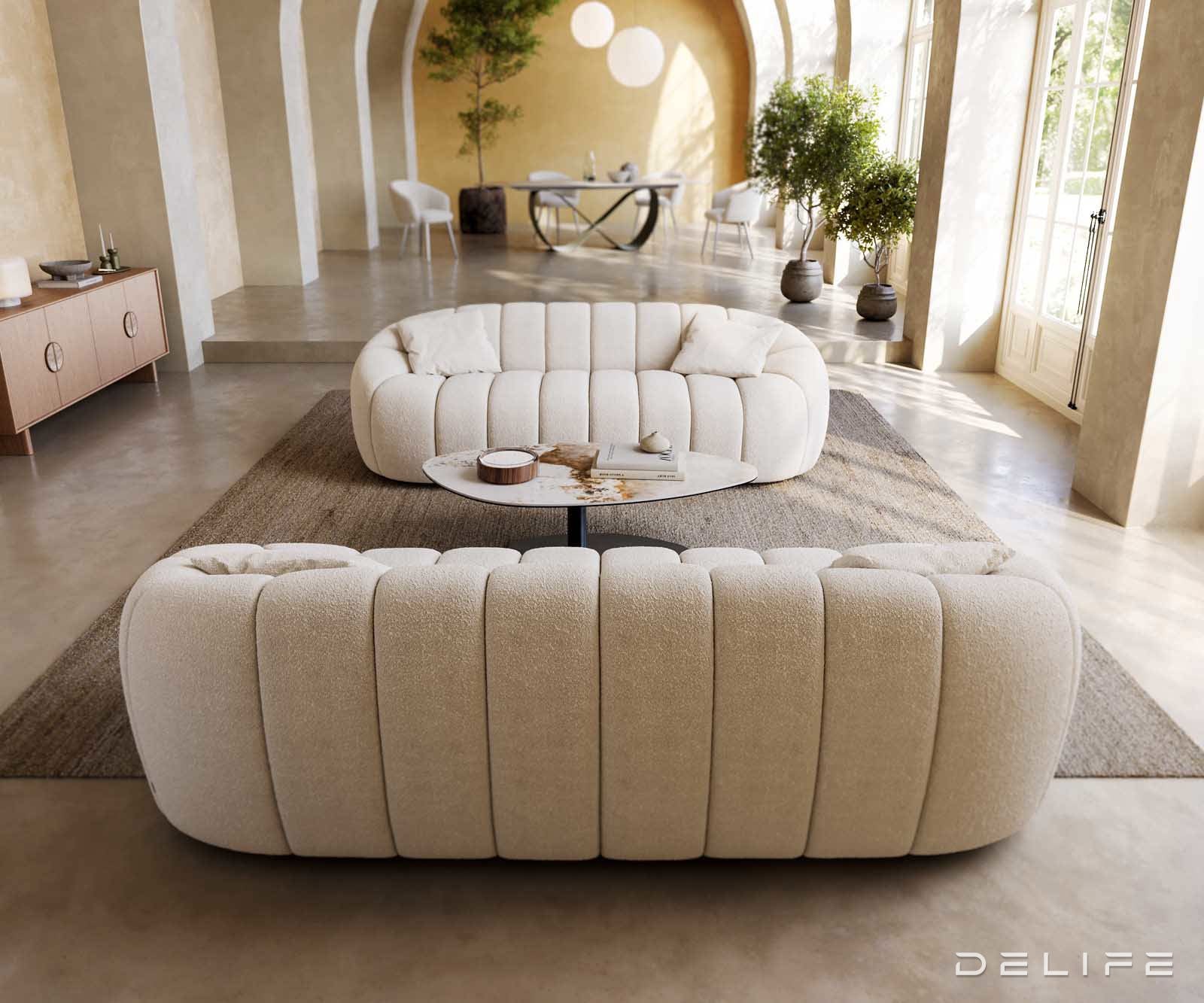 Sofa Finola 220x91cm, Materijal: Boucle