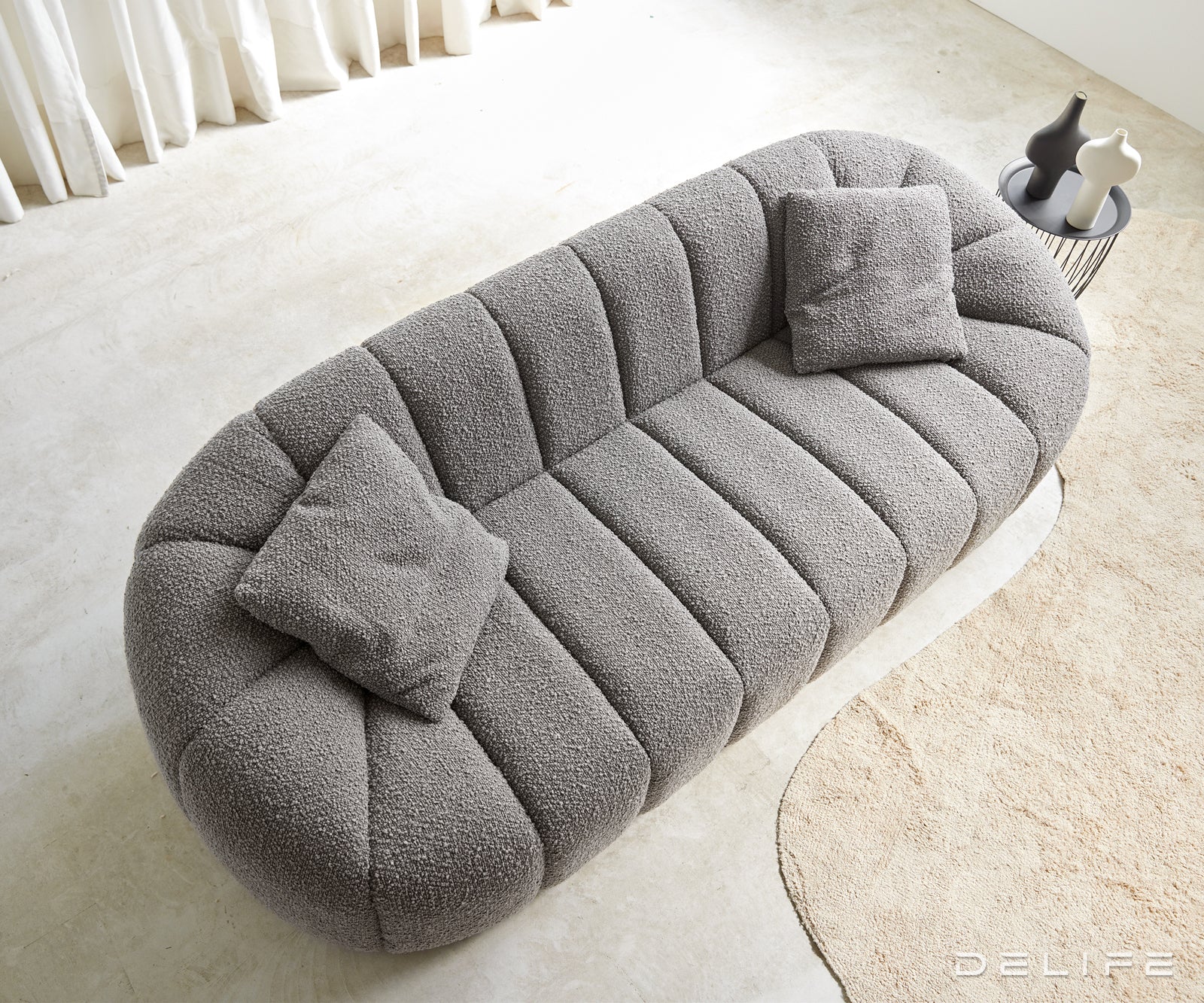 Sofa Finola 220x91cm, Materijal: Boucle