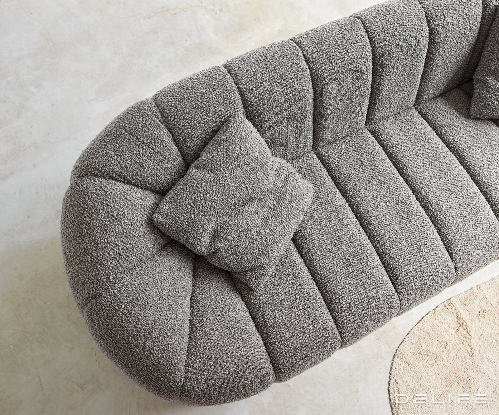 Sofa Finola 220x91cm, Materijal: Boucle