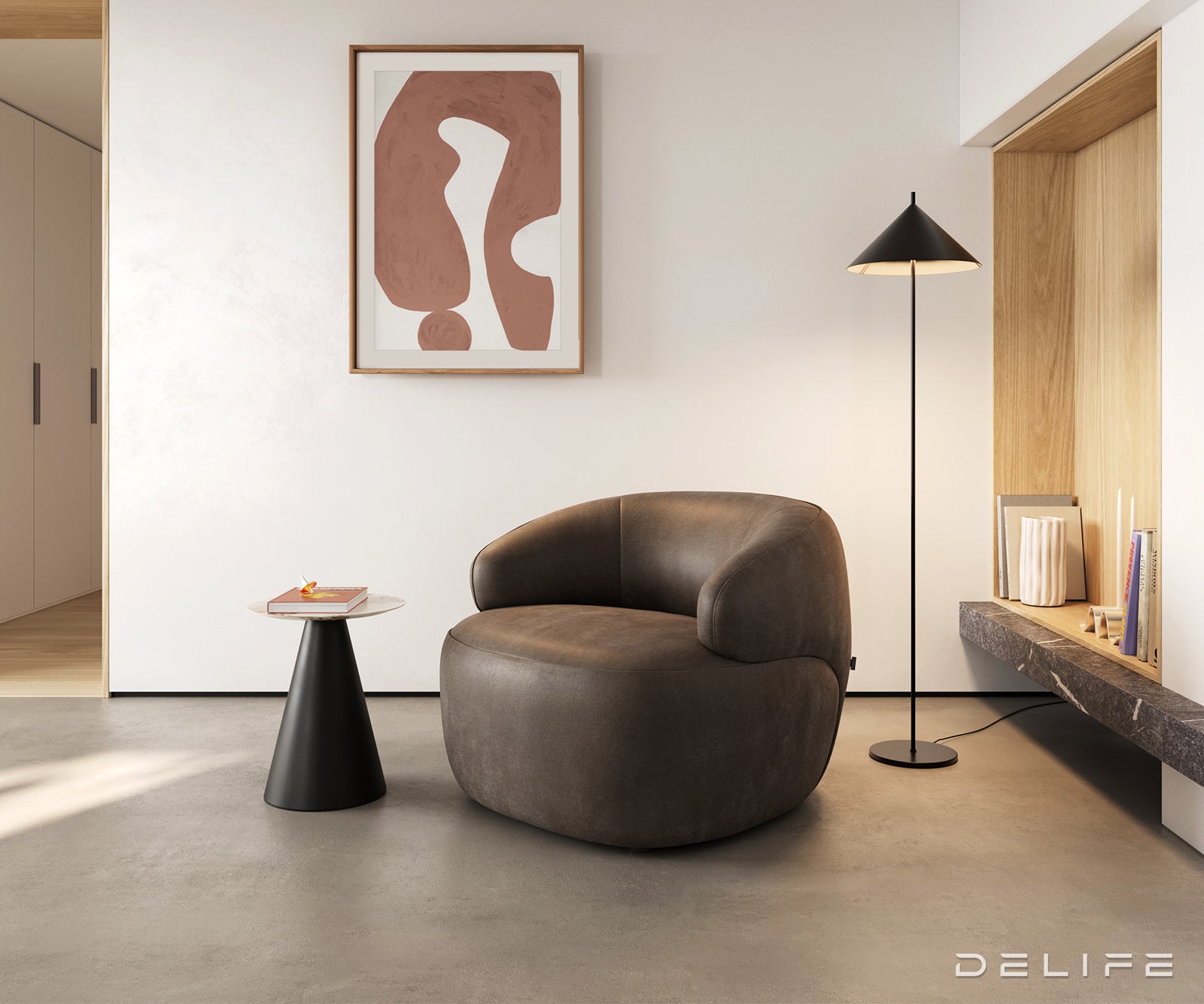 Fotelja Nova 88x88cm, Materijal: Mikrofibra