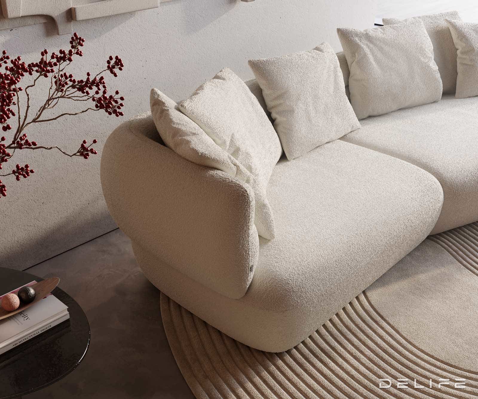 Sofa Roya 320x138cm, Materijal: Boucle