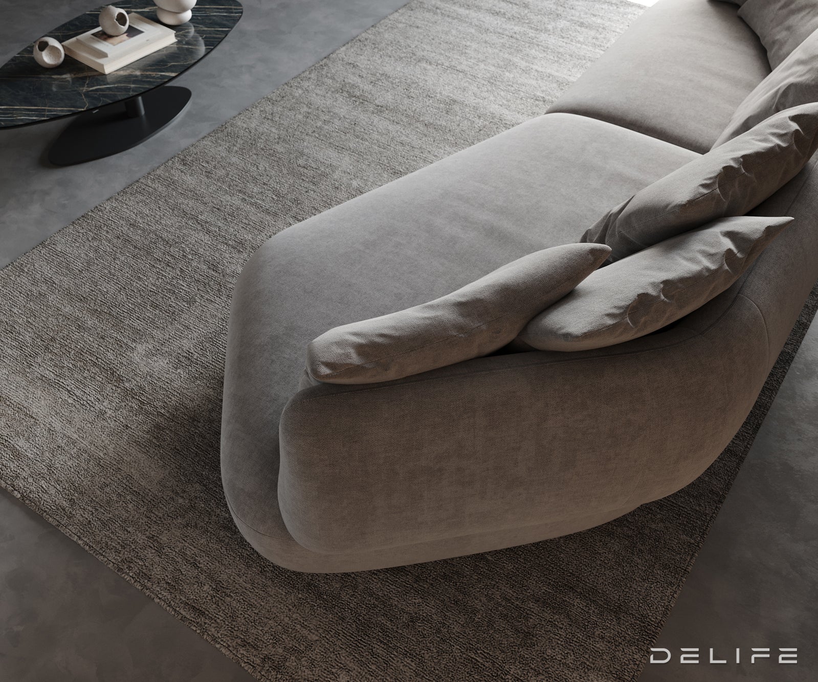 Sofa Roya 320x138cm, Materijal: Mikrofibra