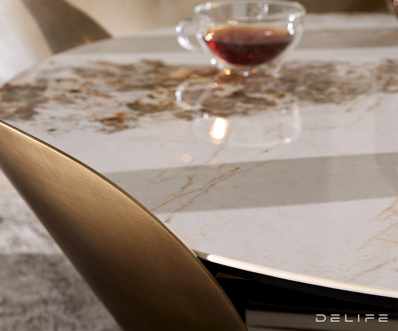 Klub stolić Skafi 100x40cm, Materijal: Keramika Minas Melange