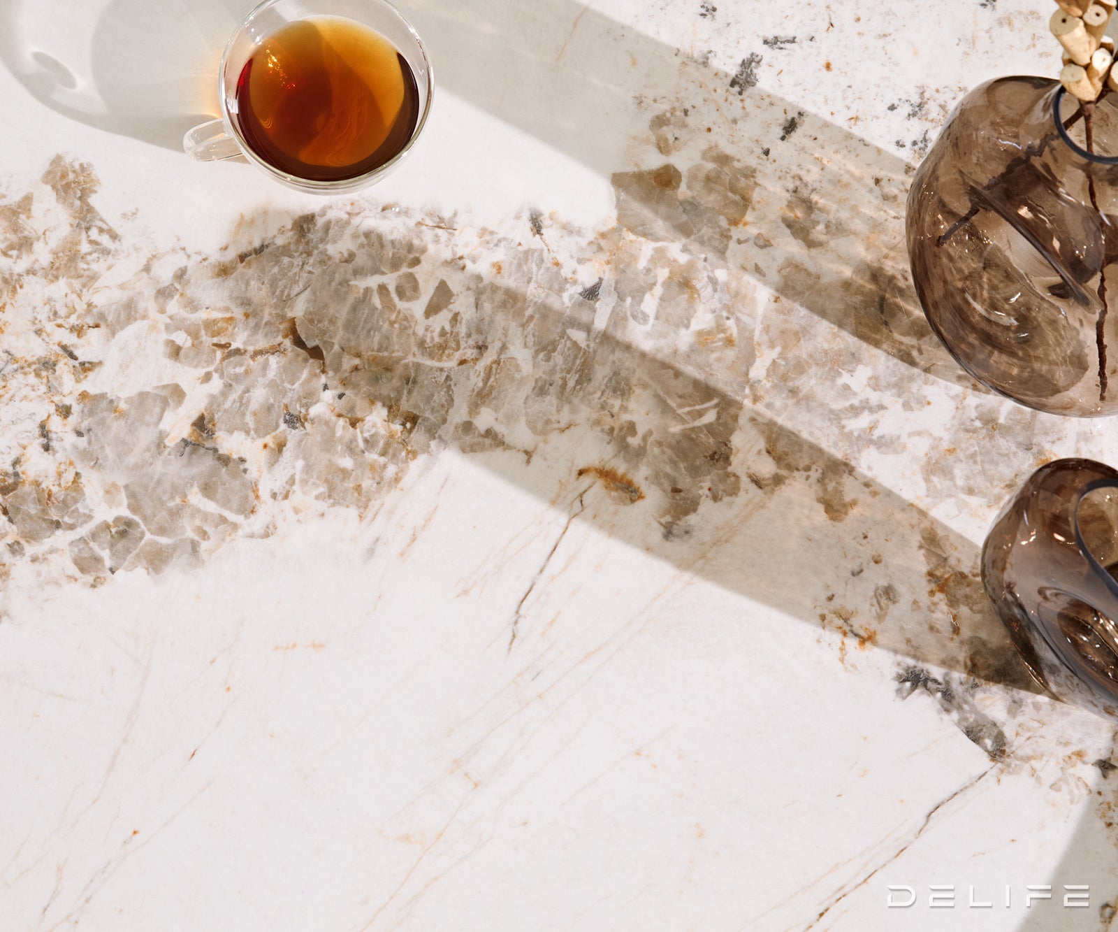 Klub stolić Skafi 100x40cm, Materijal: Keramika Minas Melange