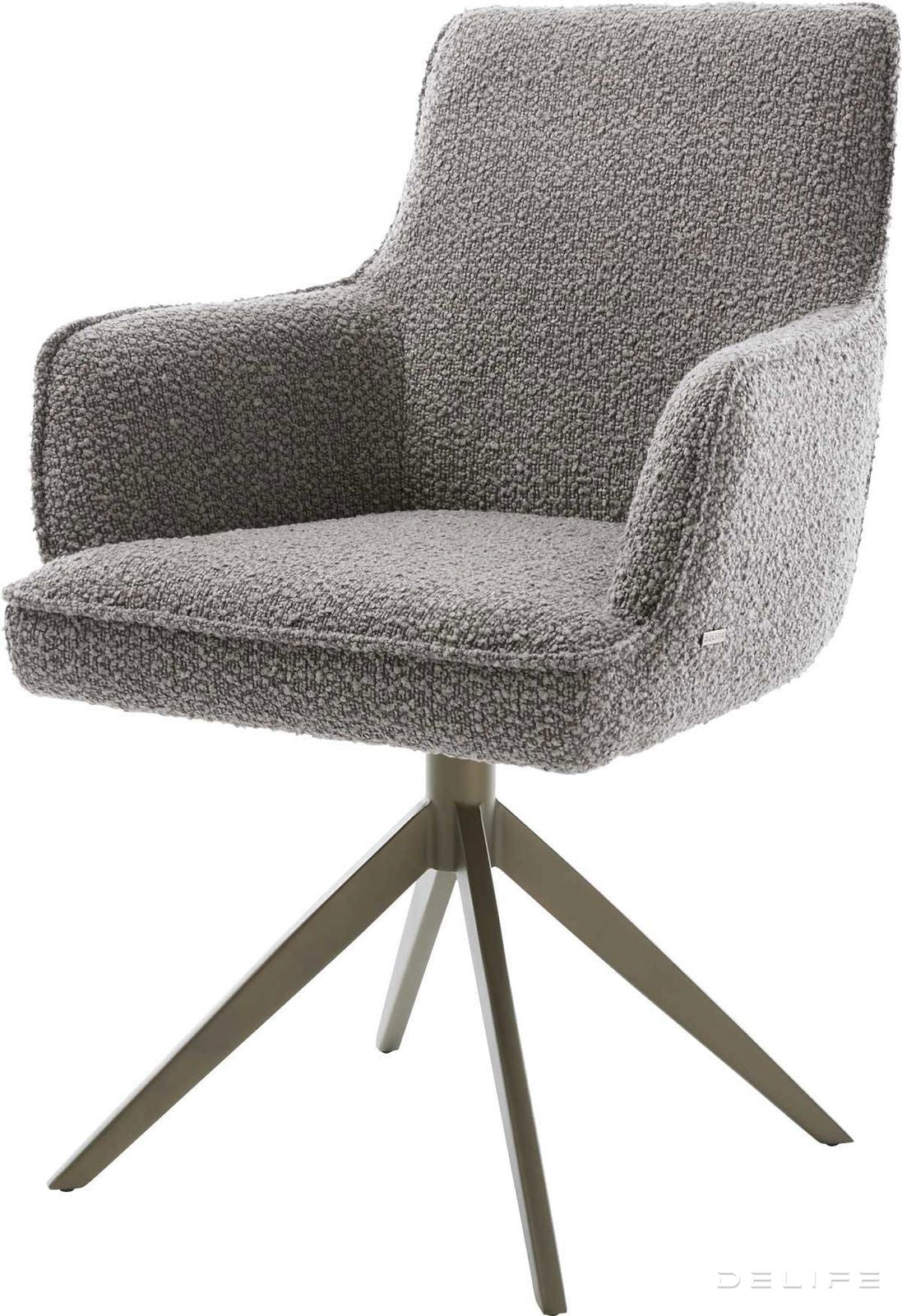 Blagovaonska stolica Heira S Rukonaslonom, Materijal: Boucle