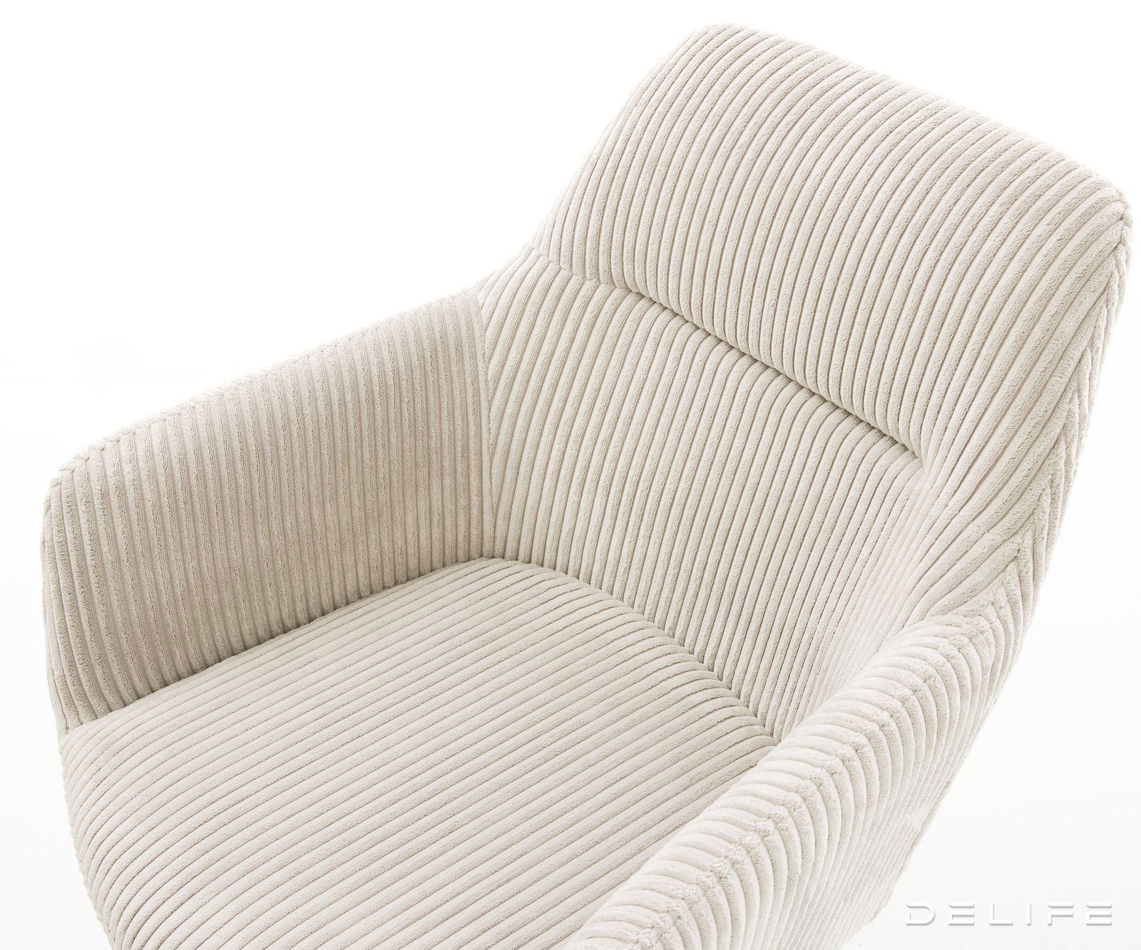 Blagovaonska stolica Pejo, Materijal: Rebrasta tkanina