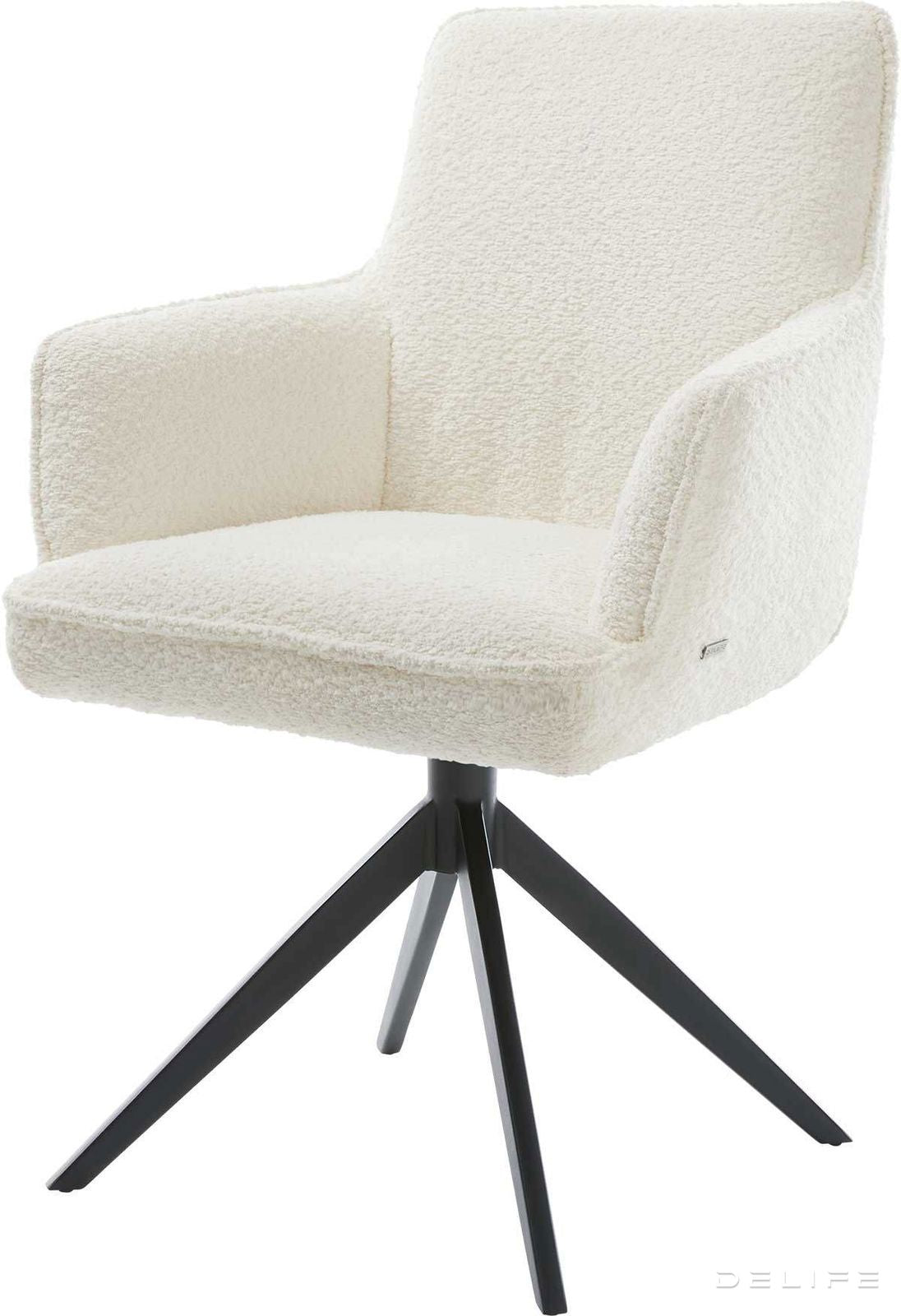 Blagovaonska stolica Heira S Rukonaslonom, Materijal: Boucle