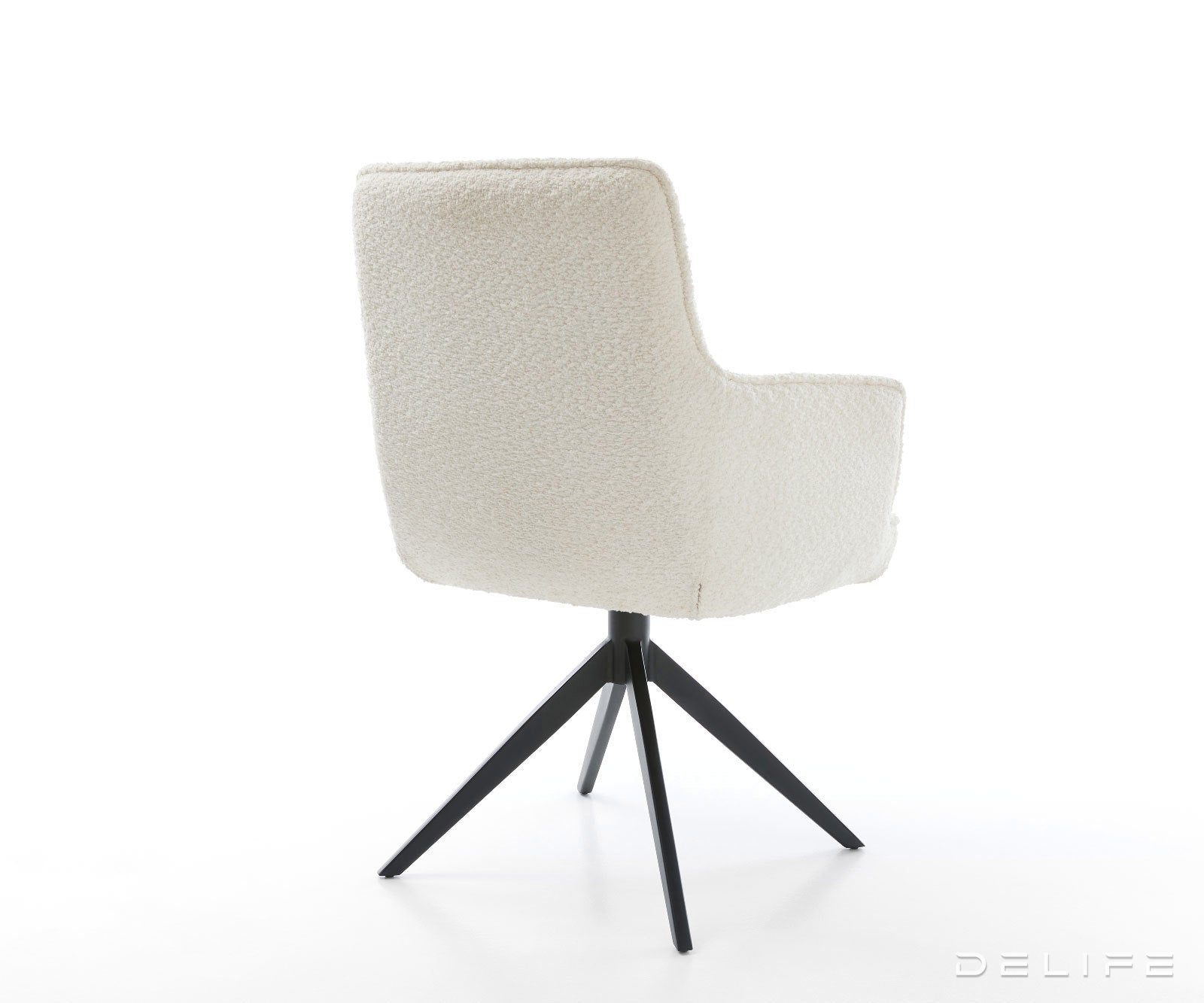 Blagovaonska stolica Heira S Rukonaslonom, Materijal: Boucle