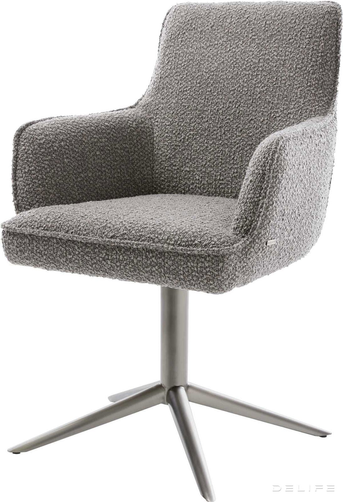 Blagovaonska stolica Heira S Rukonaslonom, Materijal: Boucle