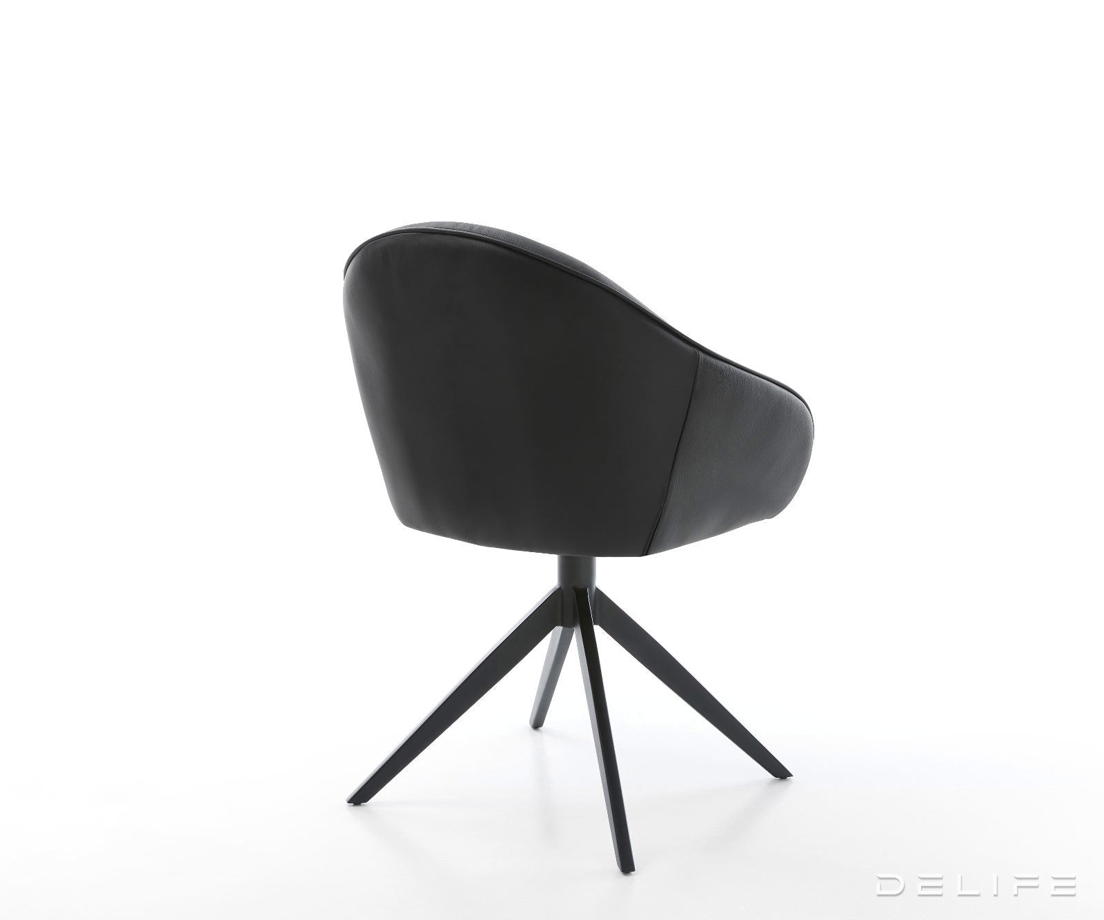 Blagovaonska stolica Gaio, Materijal: Koža