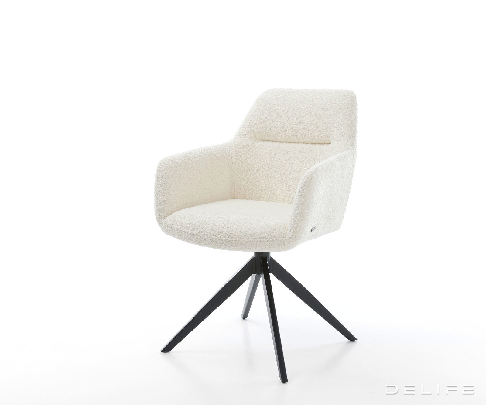 Blagovaonska stolica Pejo, Materijal: Boucle