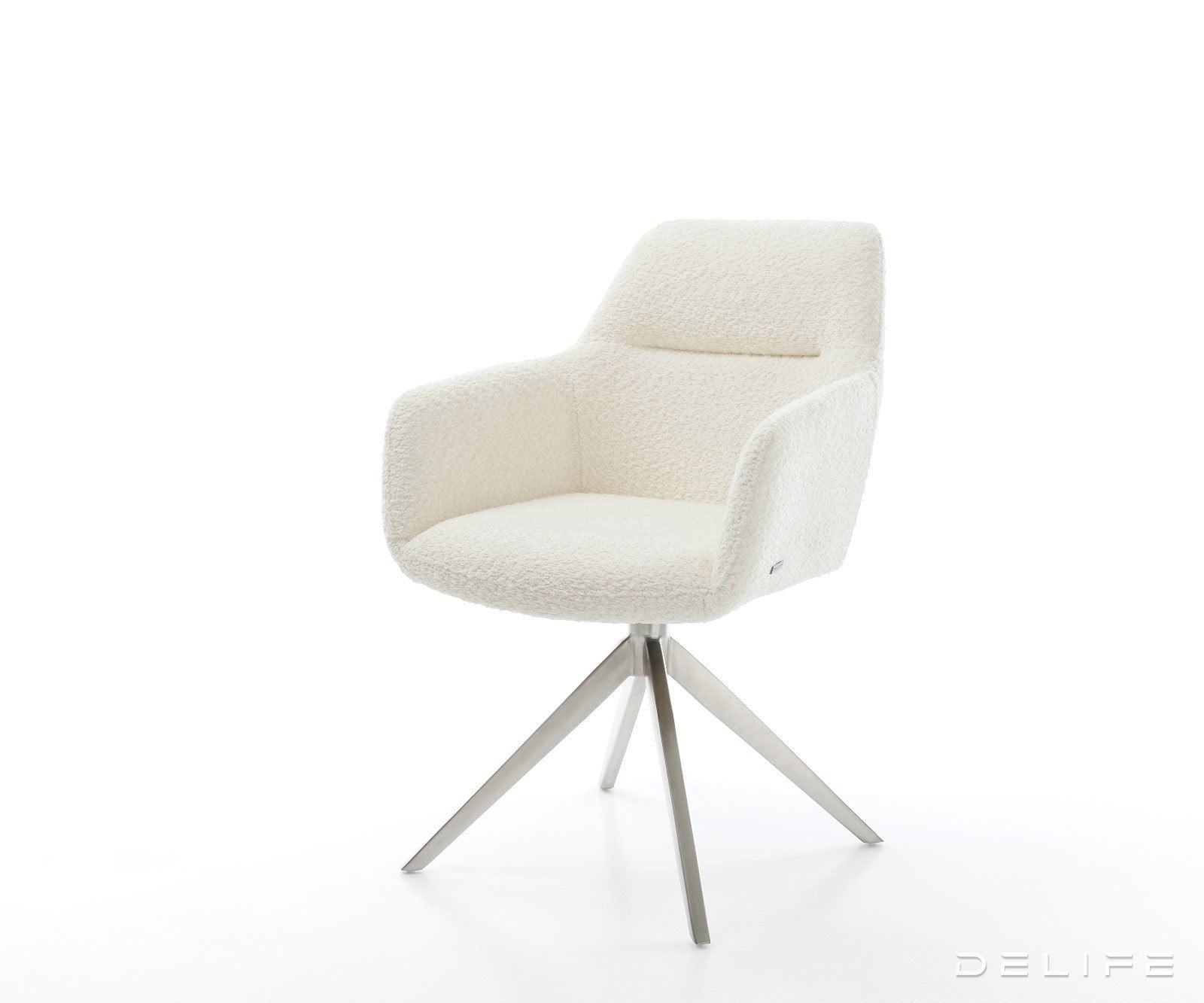 Blagovaonska stolica Pejo, Materijal: Boucle