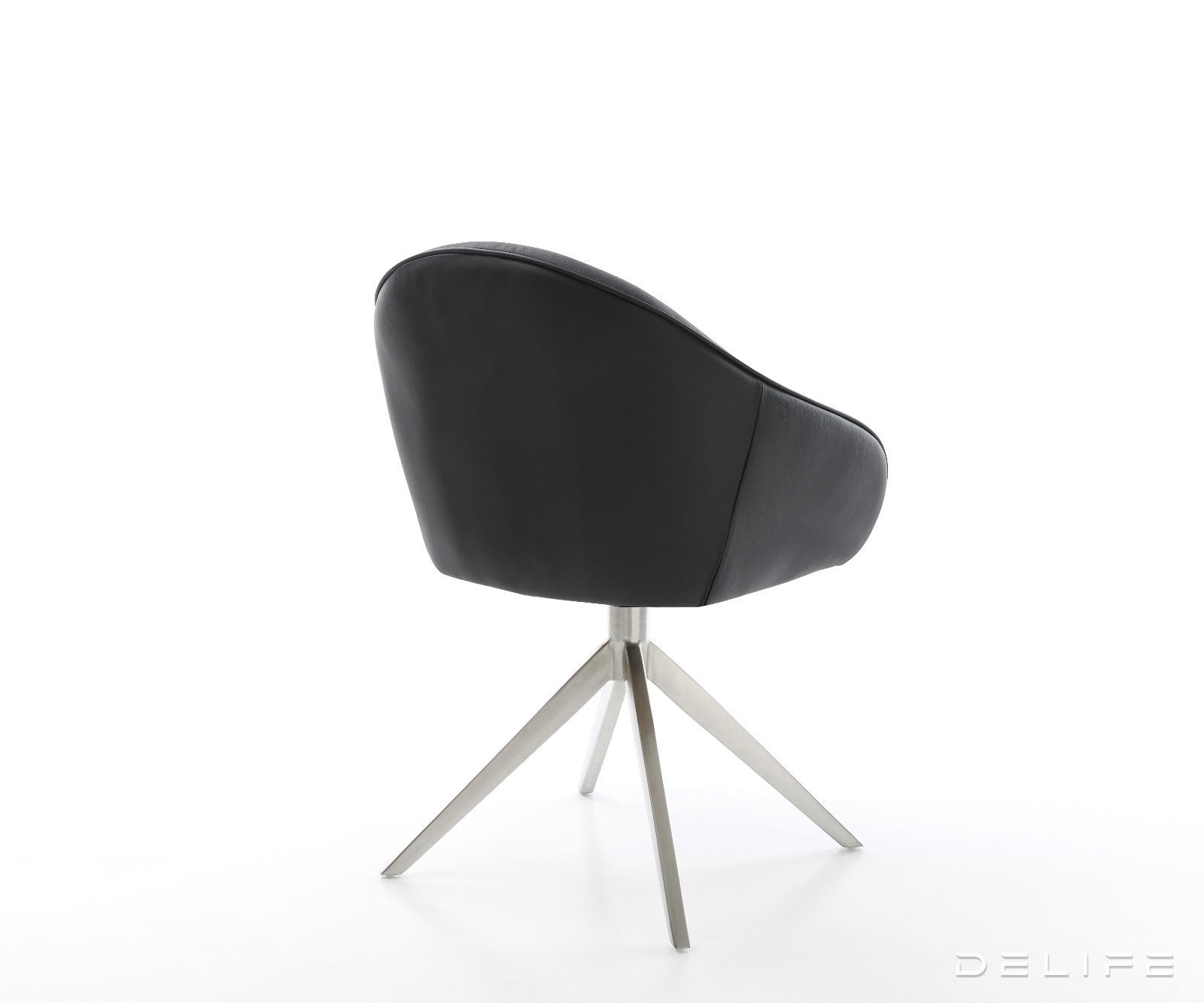 Blagovaonska stolica Gaio, Materijal: Koža